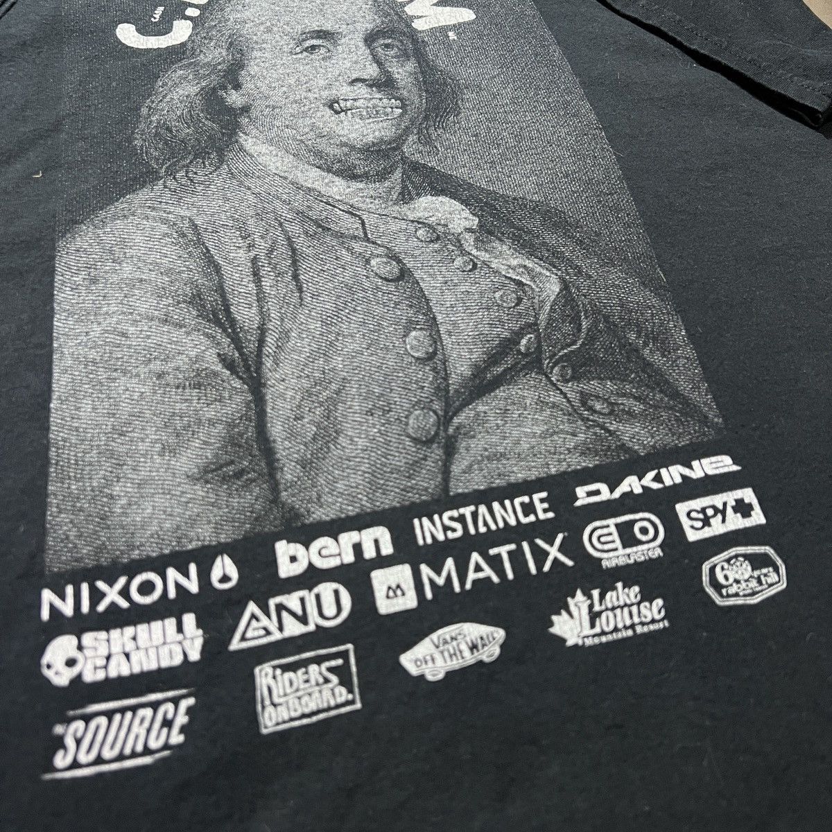 Vintage Y2K CREAM Snowboards Skate Graphic Streetwear Tee Size US L / EU 52-54 / 3 - 4 Thumbnail