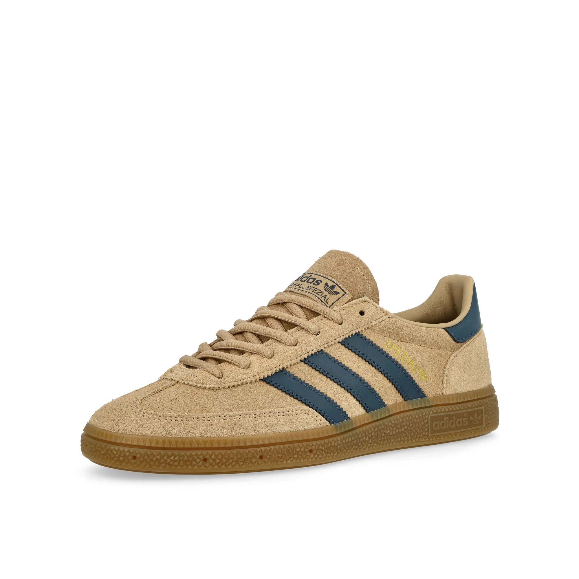Adidas o1mle0426 Unisex Handball Sandstone Low-Top Sneakers Size US 5.5 / EU 38 - 4 Thumbnail