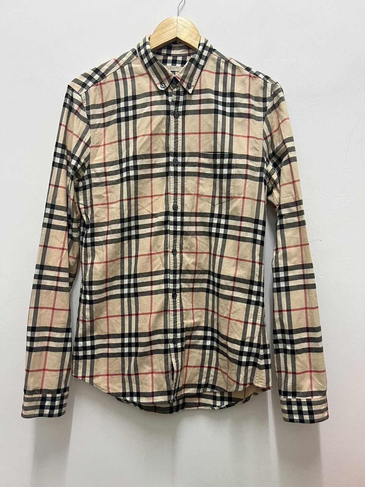 Burberry Burberry Nova Check Long Sleeve Size US S / EU 44-46 / 1 - 1 Thumbnail