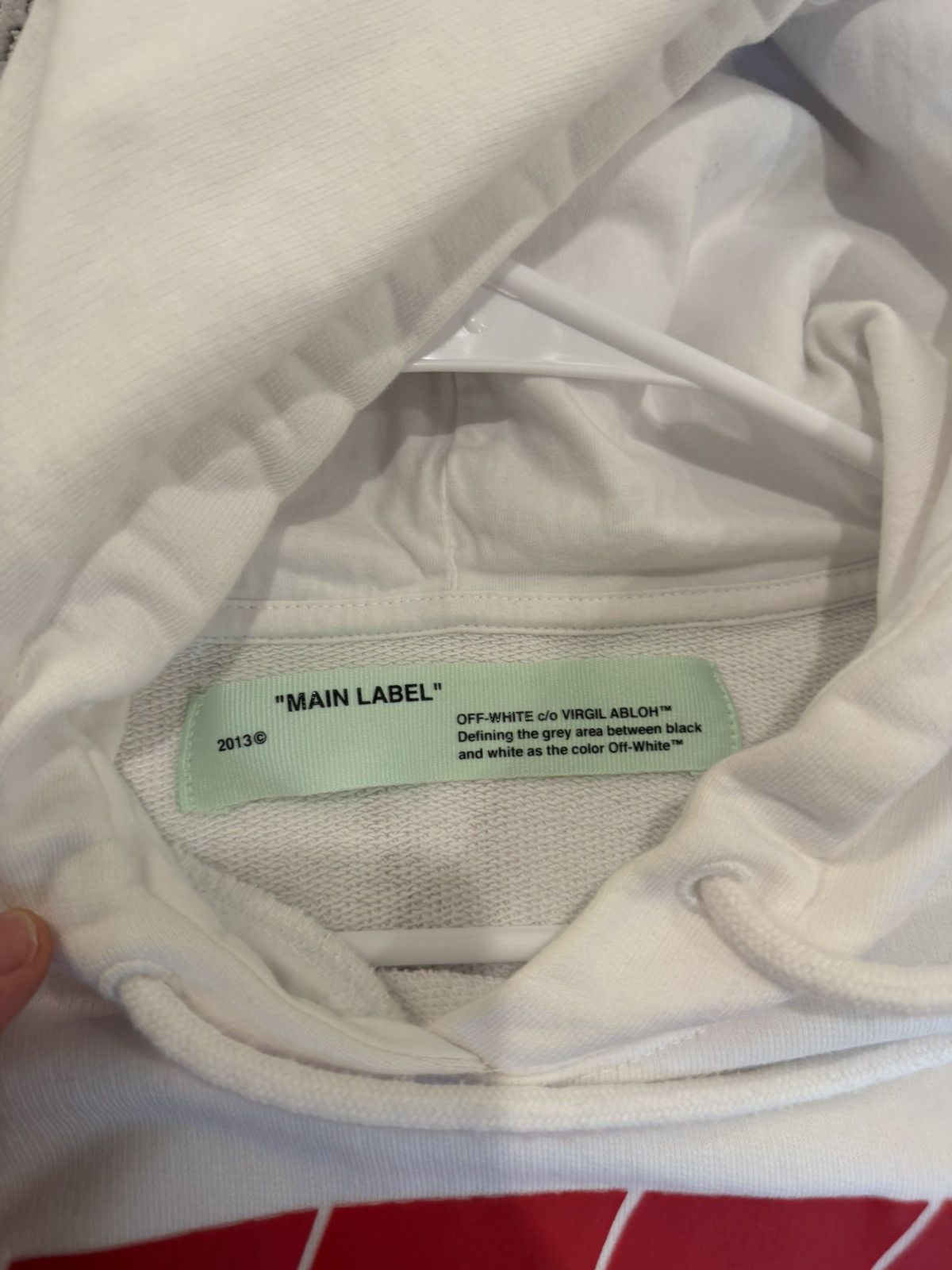 Off-White Off-White “Women” Hoodie Sz m Size US M / EU 48-50 / 2 - 3 Thumbnail