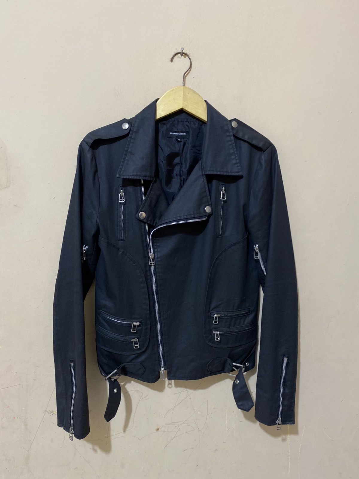 Kris Van Assche Kris Van Assche Moto Jacket Hedi Slimane Era Size US M / EU 48-50 / 2 - 1 Thumbnail
