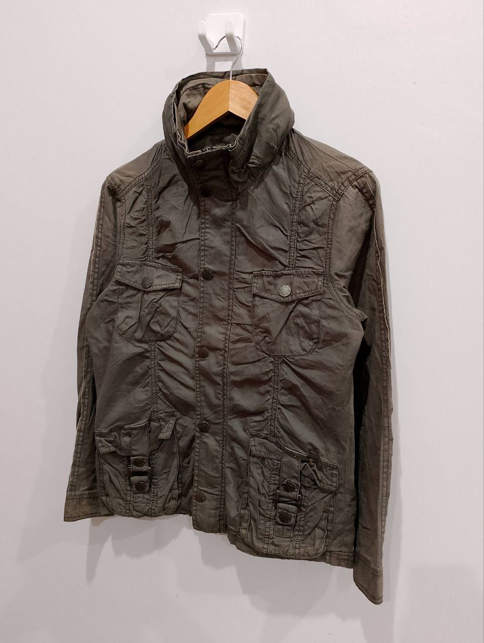 If Six Was Nine CORNFLAKE Japan Multipocket Bondage Zip Up Hooded Jacket Size US M / EU 48-50 / 2 - 3 Thumbnail