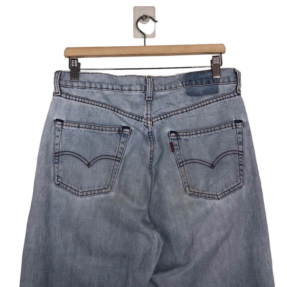 Levi's 🔥Vintage 359 Button Levi’s Jeans Denim Biker Wear Size US 32 / EU 48 - 10 Thumbnail