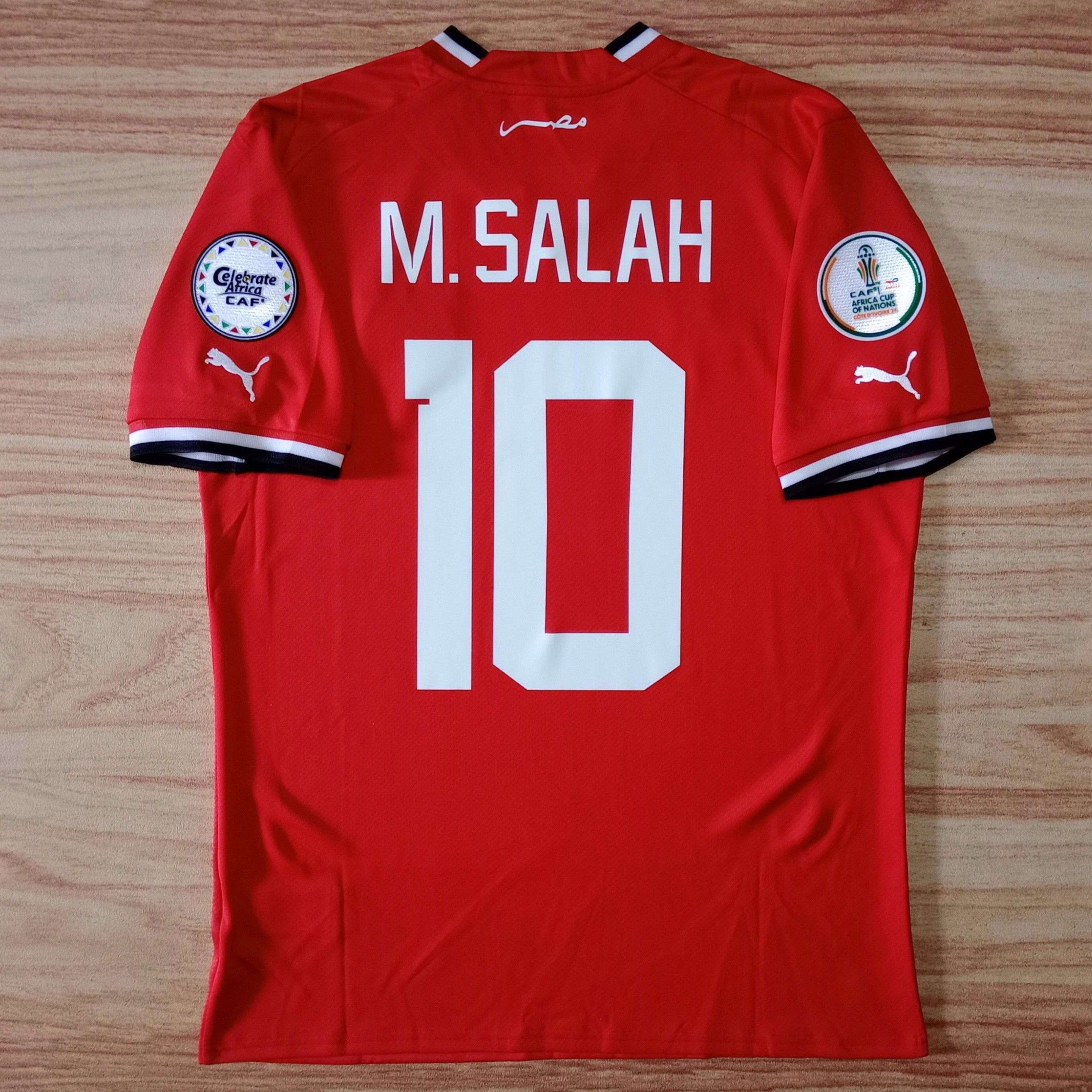 Puma Egypt 2022-2023 Home Jersey Mo Salah 10 Size US M / EU 48-50 / 2 - 2 Thumbnail