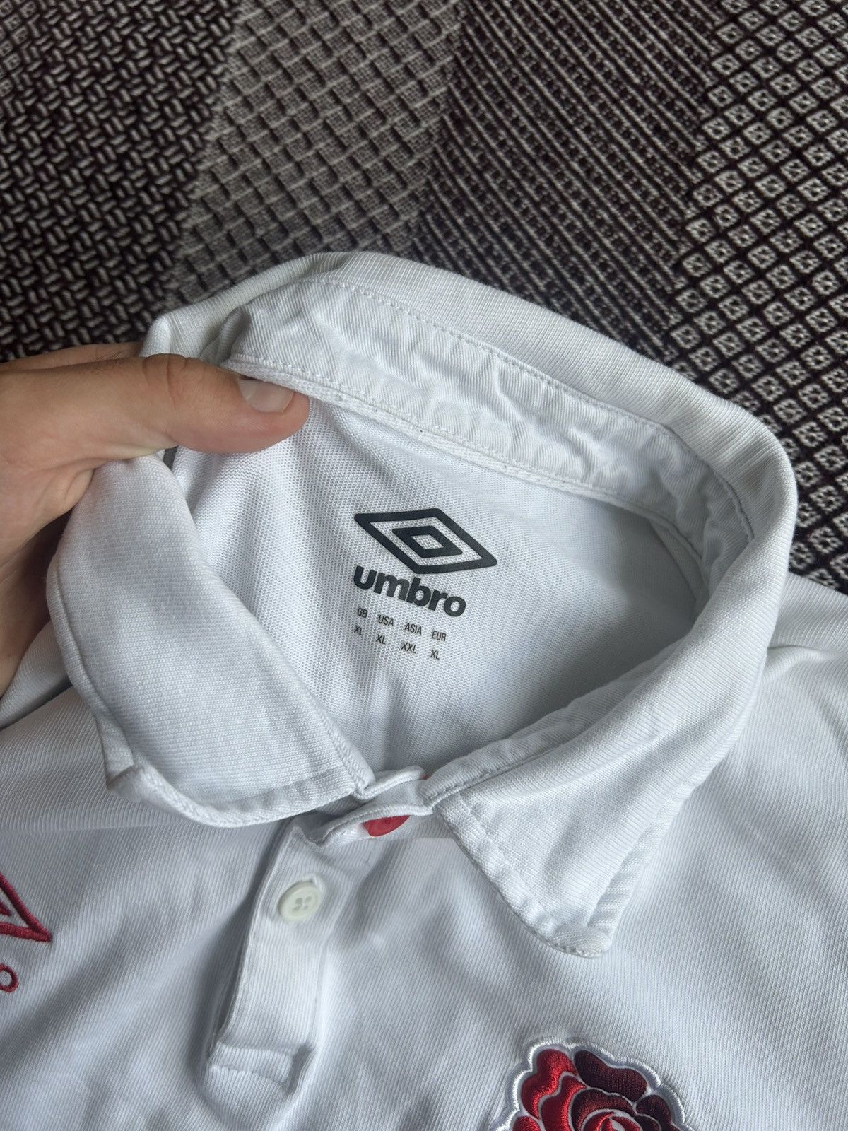 Umbro Umbro Rugby League Polo T-Shirt Jersey O2 Sportswear Size XL Size US XL / EU 56 / 4 - 5 Thumbnail