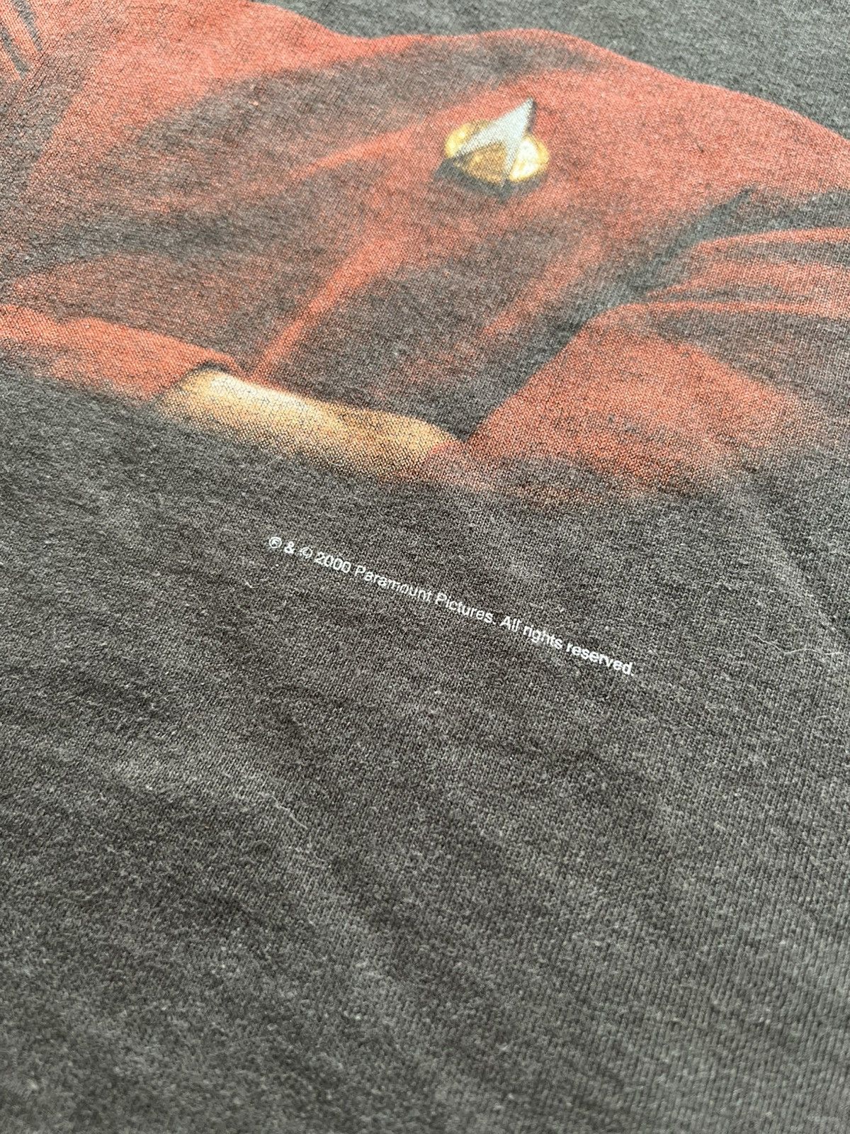 Vintage 2000 Star Trek Next Generation Tee Captain Jean-Luc Picard Size US XL / EU 56 / 4 - 5 Thumbnail