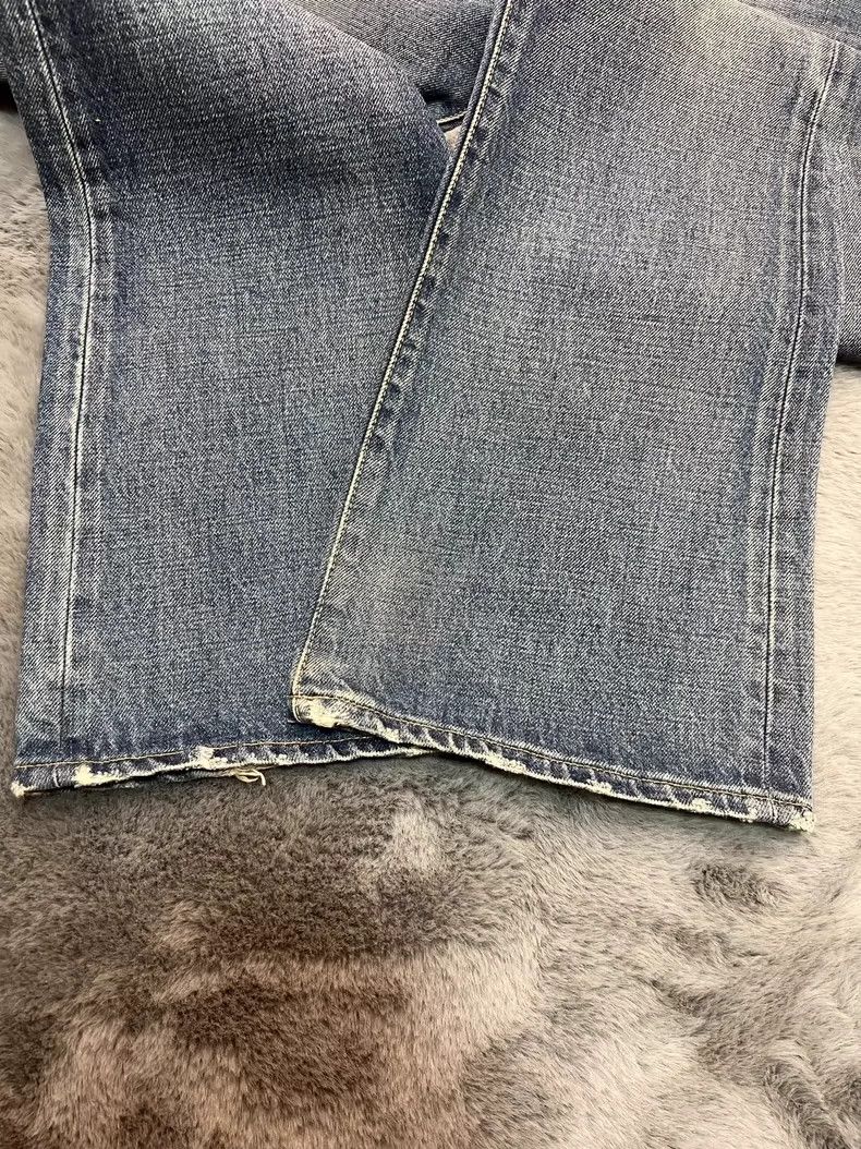 Celine Celine 007 Washed Blue Mini Flared Jeans 2503-Nextarrow Size US 31 - 6 Thumbnail