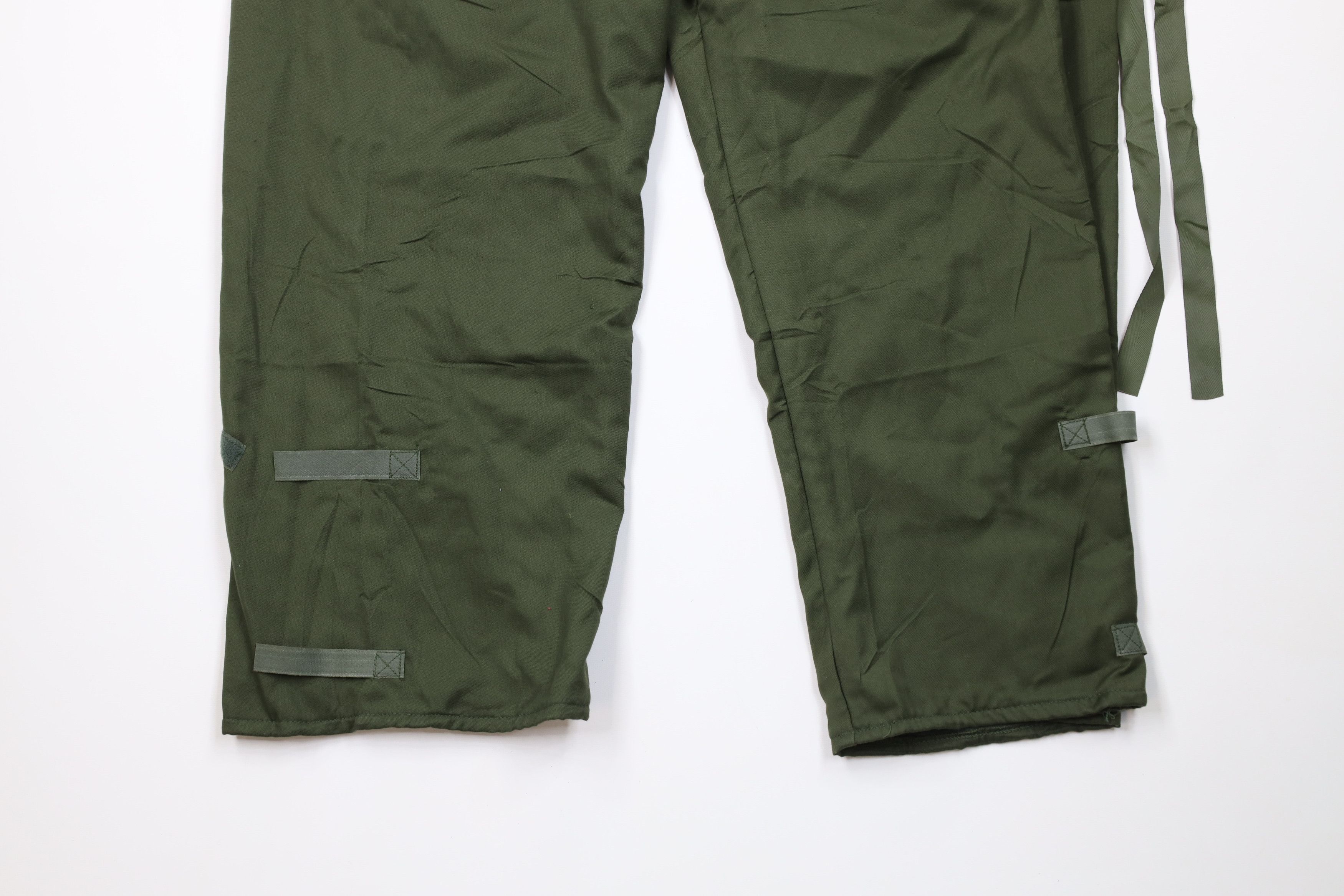 Vintage Vintage USGI Military Issued Chemical Overalls Bibs Green Size US 34 / EU 50 - 4 Thumbnail