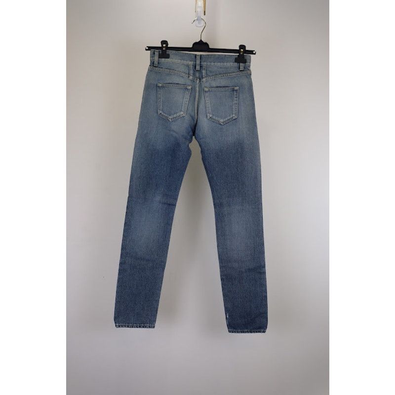 Saint Laurent Paris o1rshd1 Denim Jeans in Blue Size US 27 - 7 Thumbnail