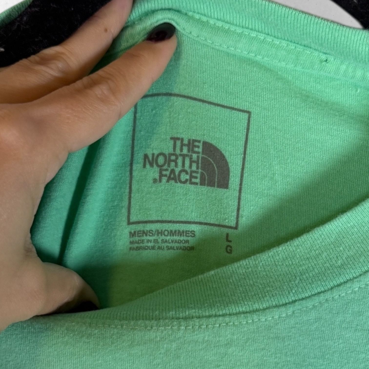 The North Face The North Face Long Sleeve Men's L T-Shirt Mint Green Size US L / EU 52-54 / 3 - 3 Thumbnail