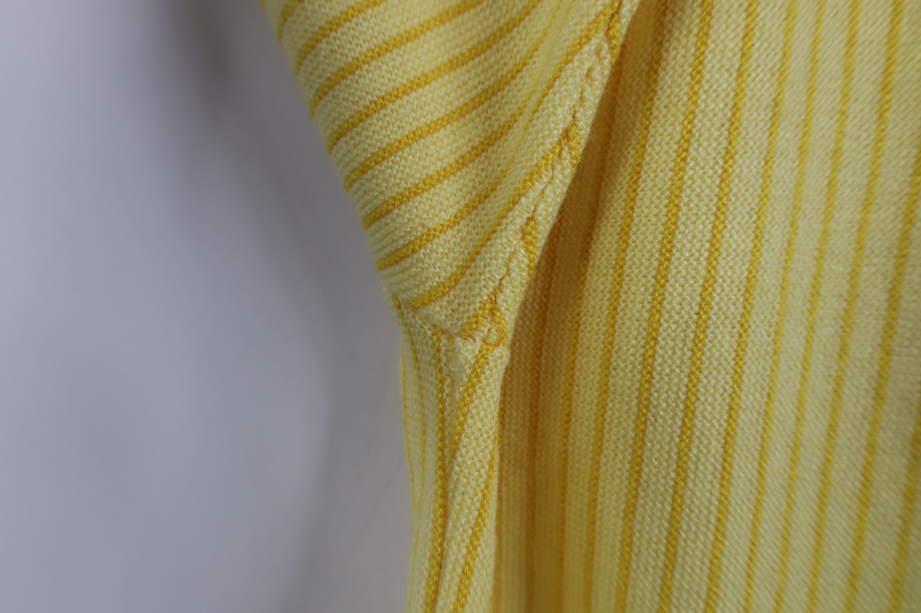Vintage Vintage 50s Streetwear Short Sleeve Ringer Mock Neck Sweater Size US S / EU 44-46 / 1 - 8 Thumbnail