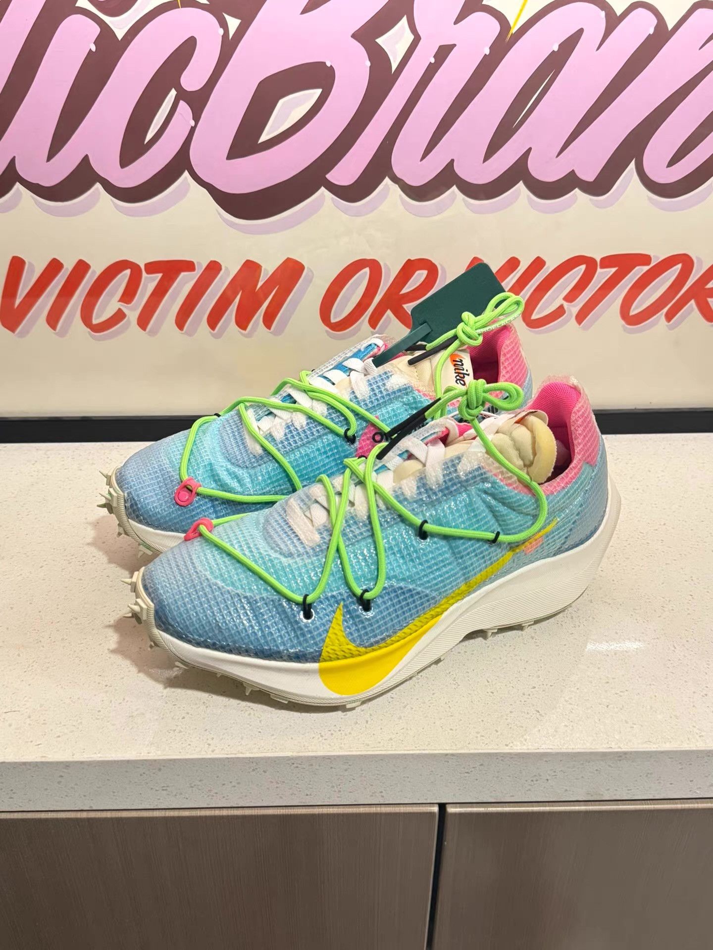 Off-White OFF-WHITE x Nike Vapor Street OW shoes。 Ｑ20 Size US 7.5 / EU 40-41 - 1 Thumbnail