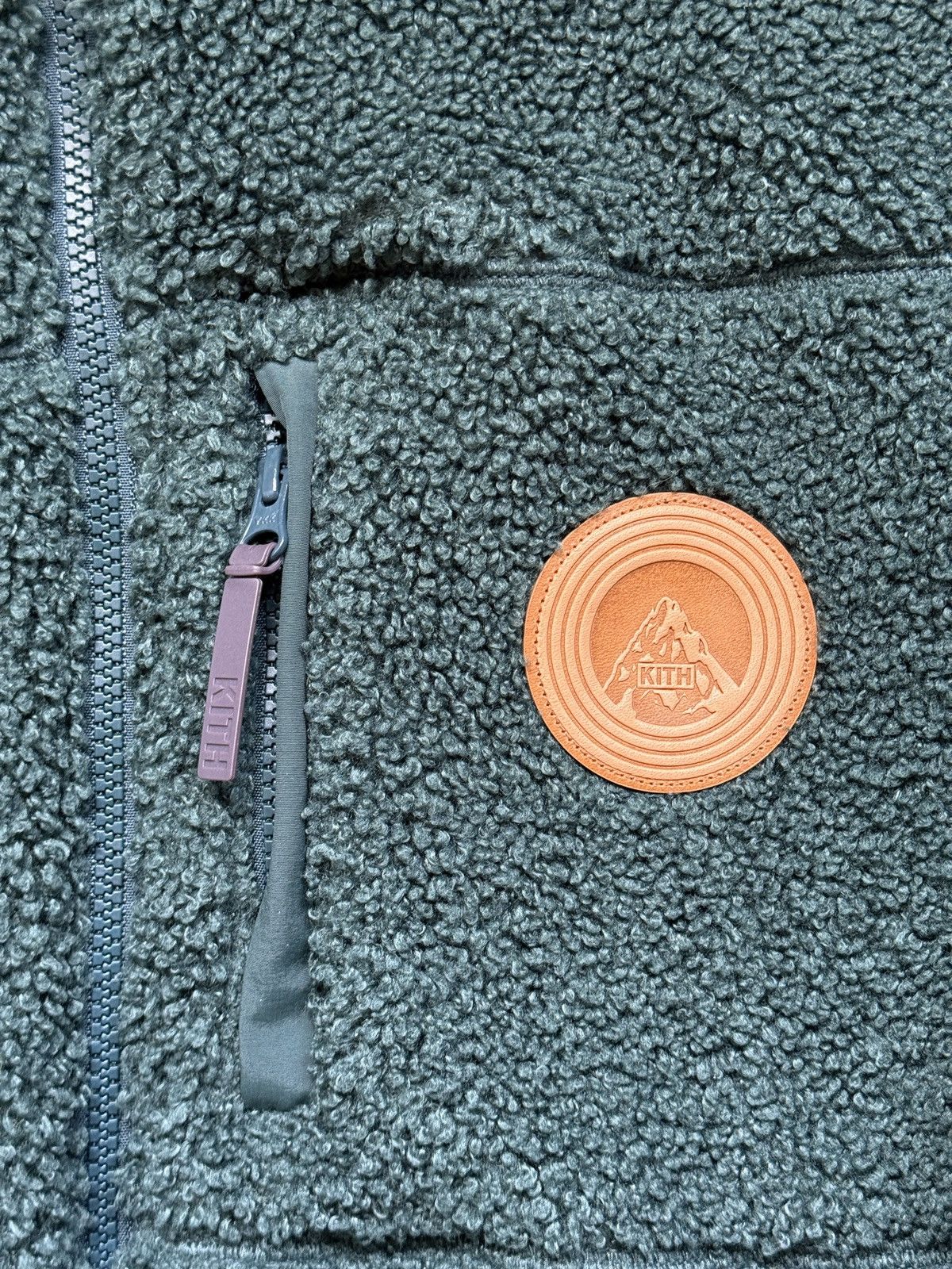 Kith Kith Pinehurst Bonded Sherpa Full Zip Size US M / EU 48-50 / 2 - 5 Thumbnail