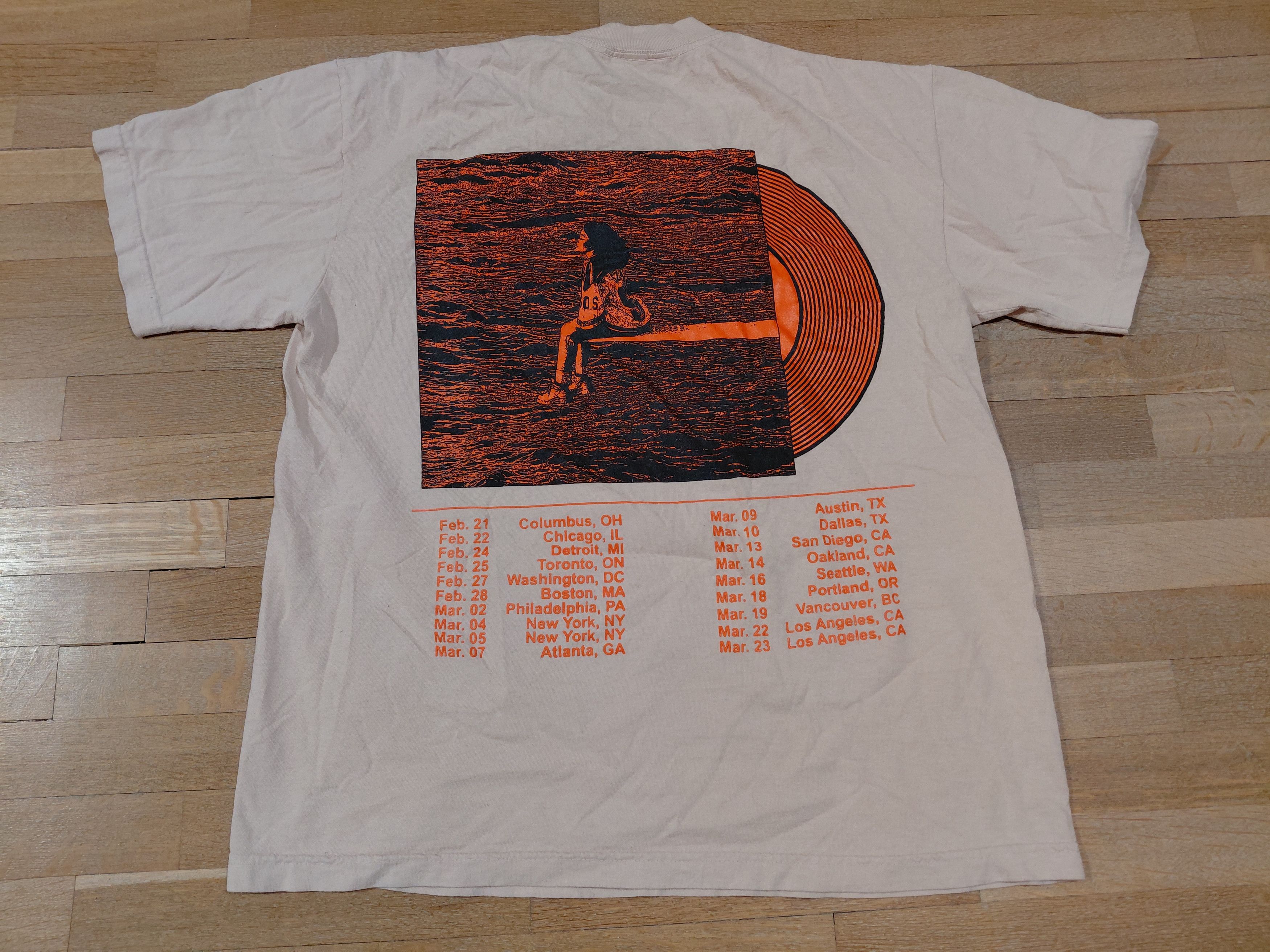 Rap Tees SZA x Online Ceramics Album Tour Pink Seahorse Shirt Size M Size US M / EU 48-50 / 2 - 7 Thumbnail
