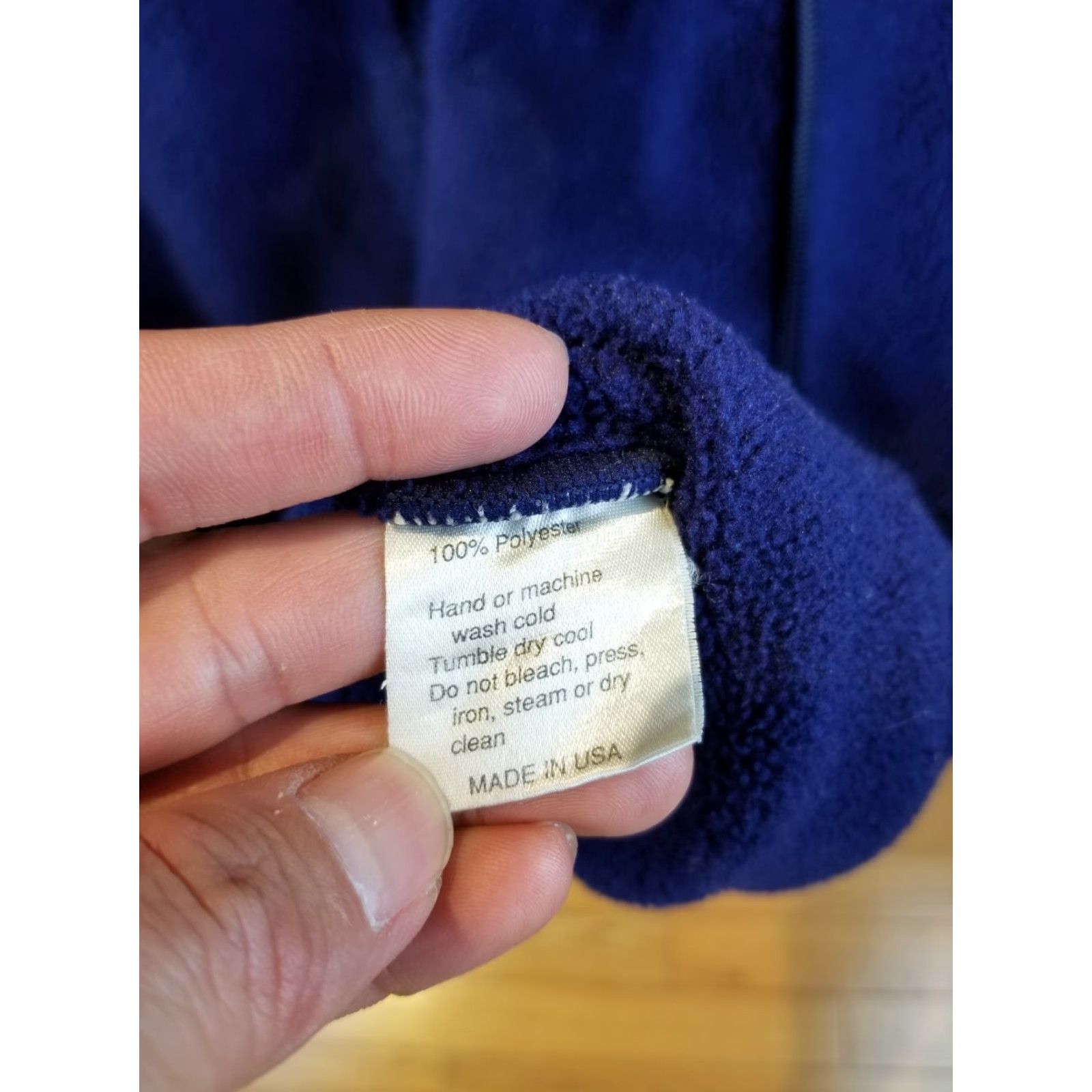 Montbell VINTAGE Montbell NAVY FLEECE JACKET SZ MEDIUM MADE IN USA Jacket Mens M Navy 80's Windbreaker Size US M / EU 48-50 / 2 - 6 Thumbnail