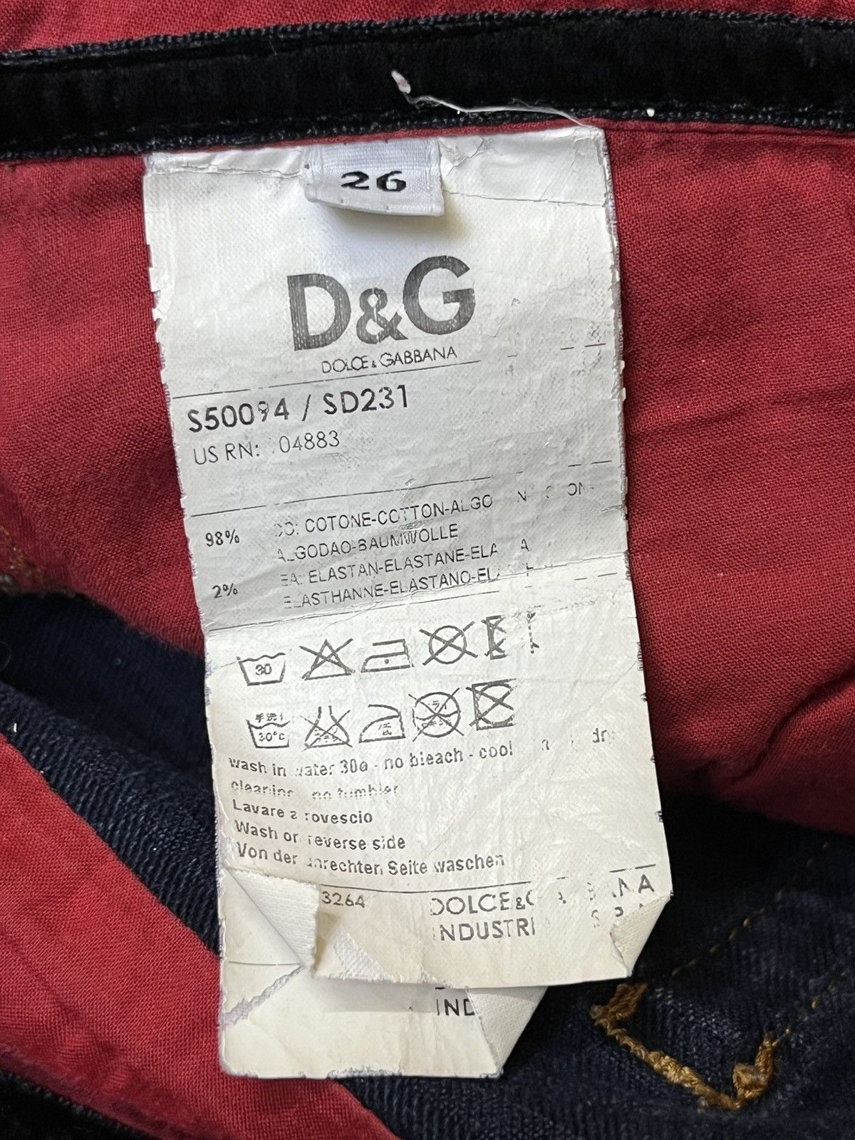 Dolce & Gabbana NICE🔥DOLCE & GABBANA LOVELY WOMEN JEANS Size 30" / US 8 / IT 44 - 19 Thumbnail