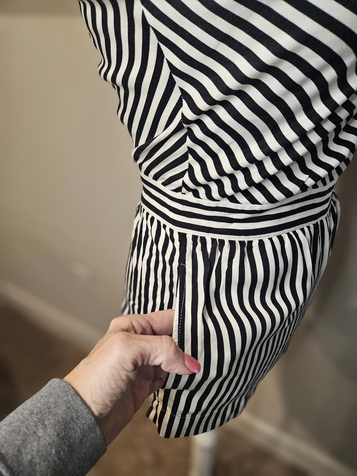 Diesel Diesel Striped Halter Romper Size 25" / US 0 / IT 36 - 3 Thumbnail