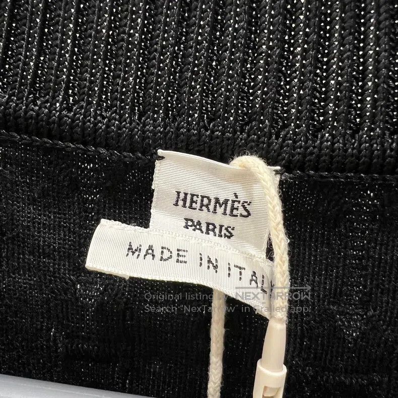 Hermes Hermes Printed Pig Nose Zip Knit Long Sleeve Size XS / US 0-2 / IT 36-38 - 3 Thumbnail