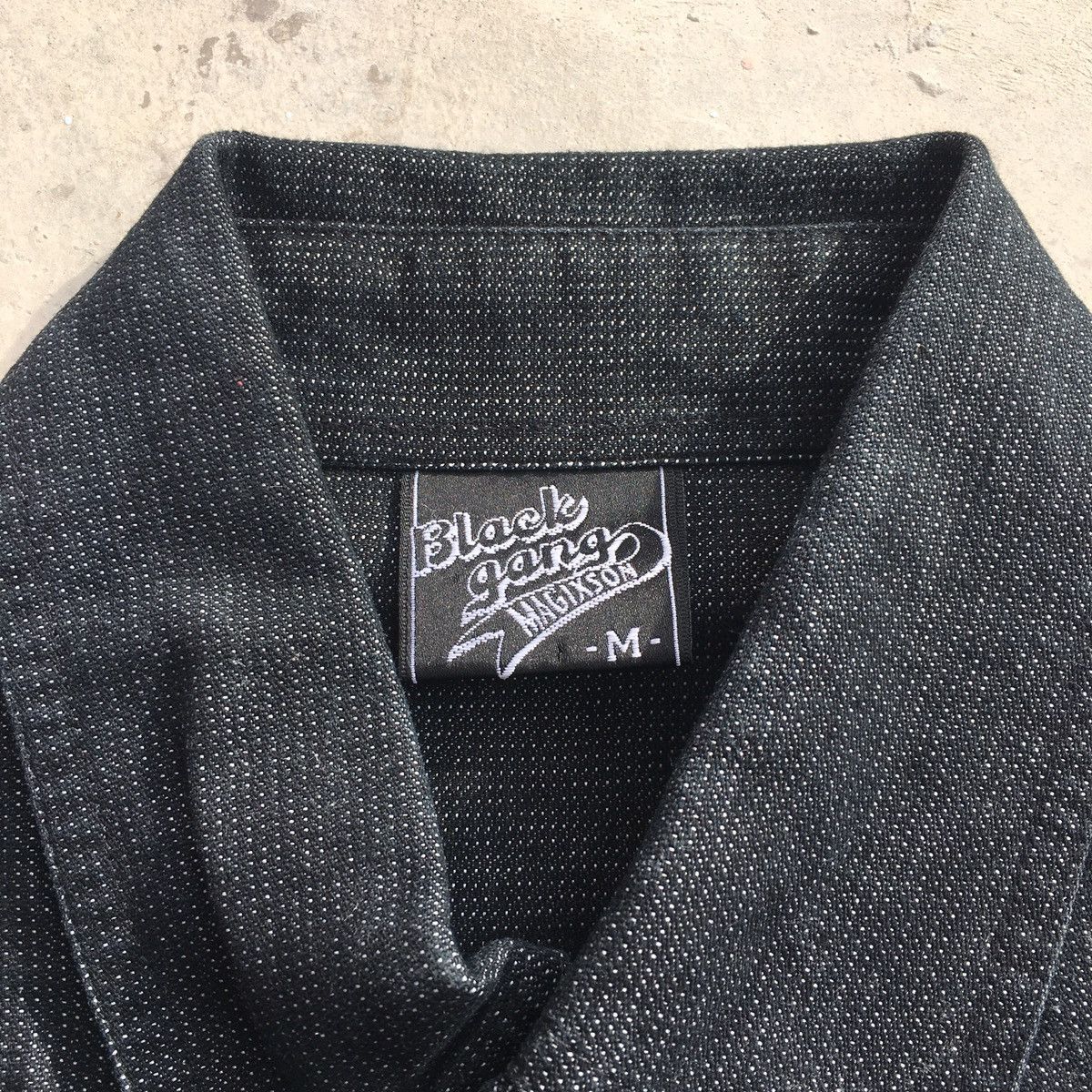 Japanese Brand Vintage Black Gang Magixson Button Ups Shirt Size US M / EU 48-50 / 2 - 8 Thumbnail
