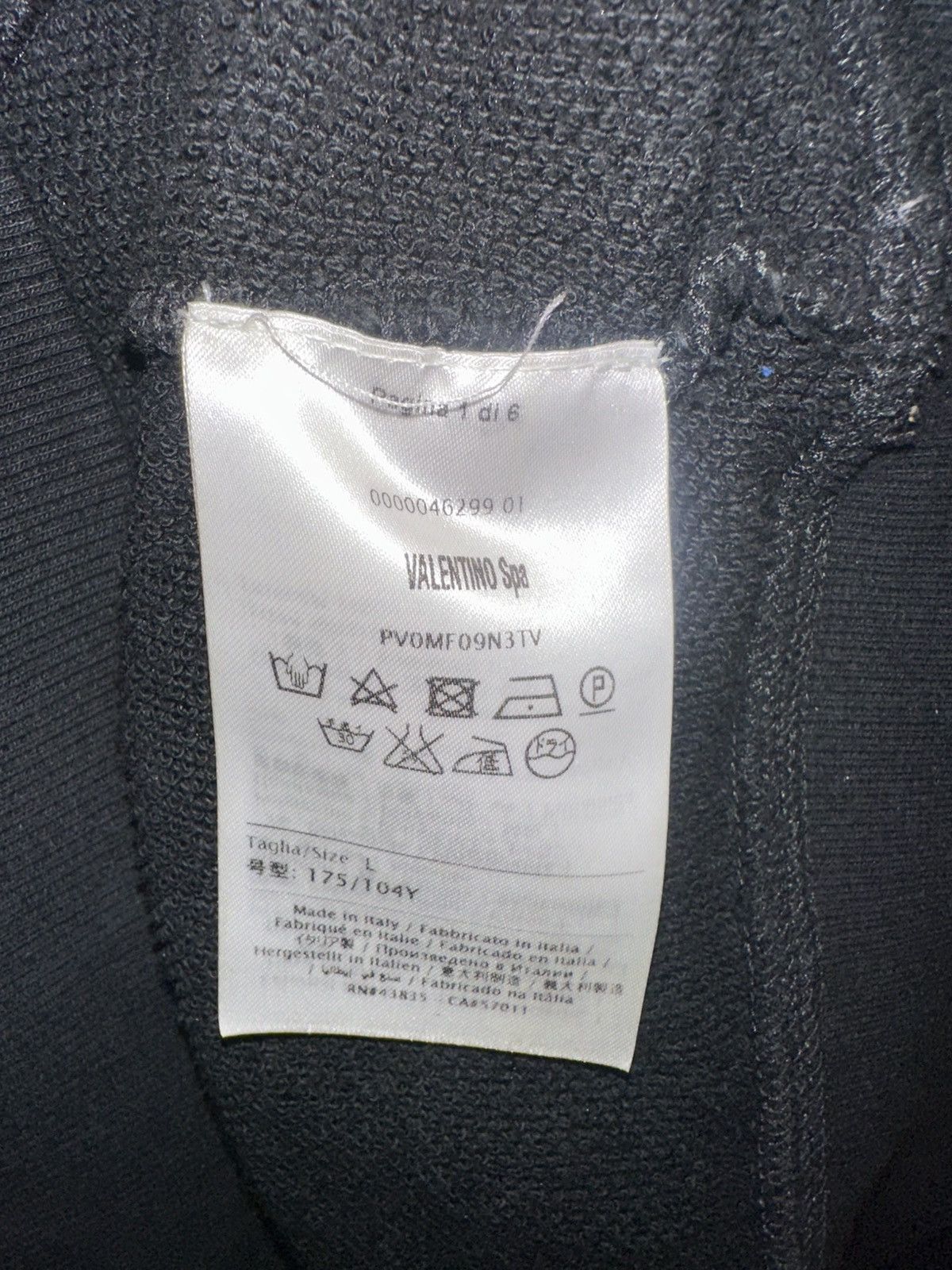 Valentino Valentino “VLTN” Crewneck Size US L / EU 52-54 / 3 - 4 Thumbnail