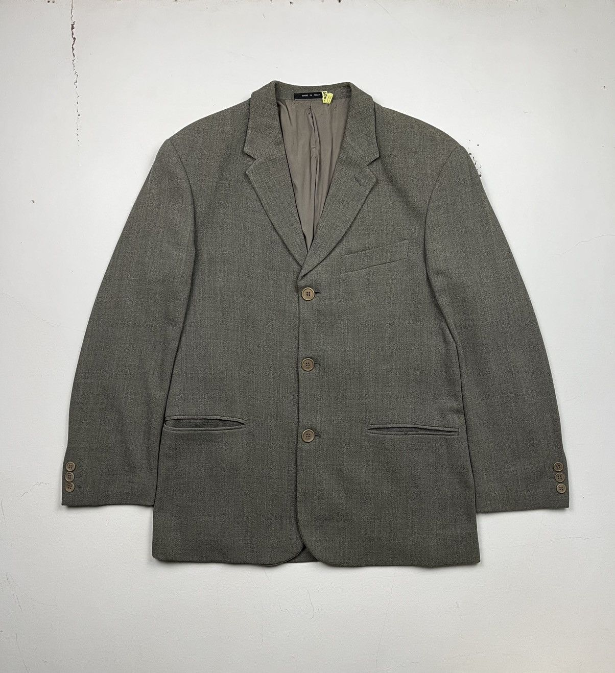ジャケット・アウター 90s EMPORIO ARMANI wool tailored jacket Emporio Armani Vintage 1990s Emporio Armani Tailored Jacket