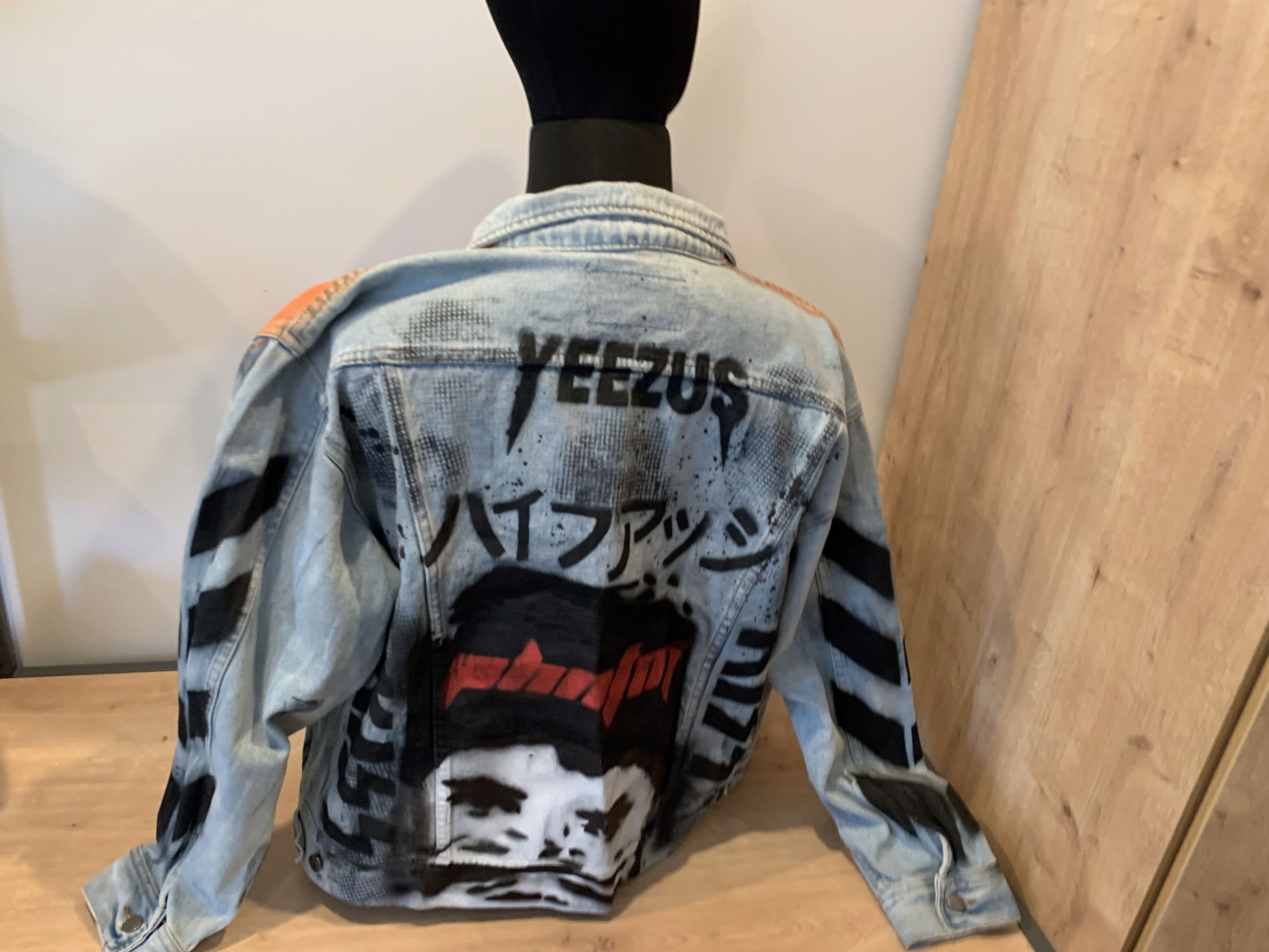 Other Kanye West Jean Jacket - Bully - Yeezus - Vultures Blue Size US L / EU 52-54 / 3 - 4 Thumbnail