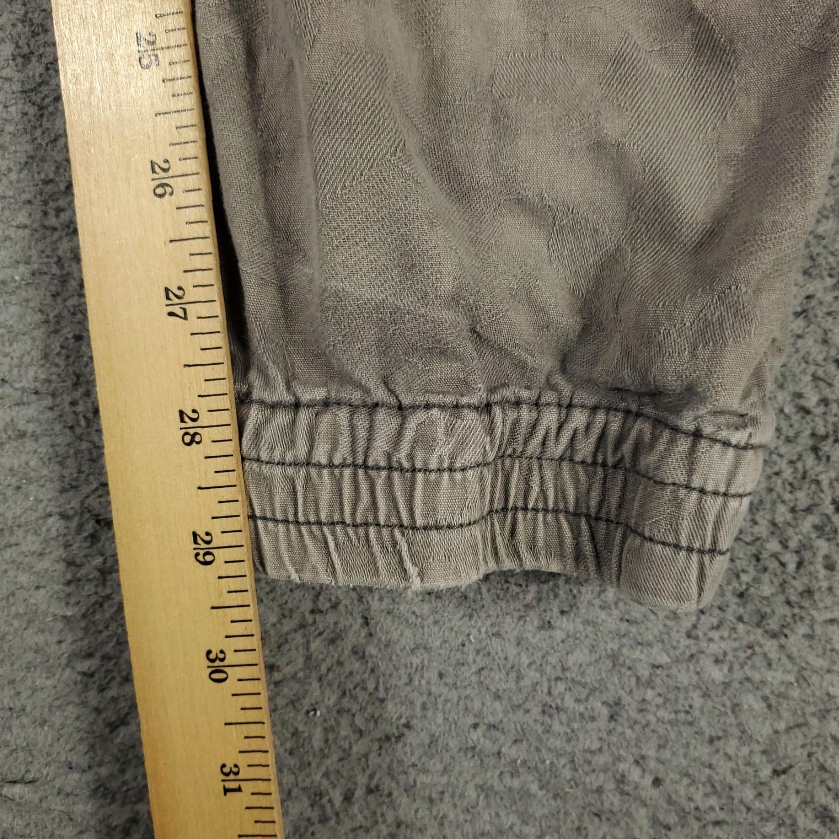 Polo Ralph Lauren VINTAGE Ralph Lauren Jogger Pants Mens 40x32 Gray Cotton Casual Travel Slim Fit Size US 40 / EU 56 - 7 Thumbnail