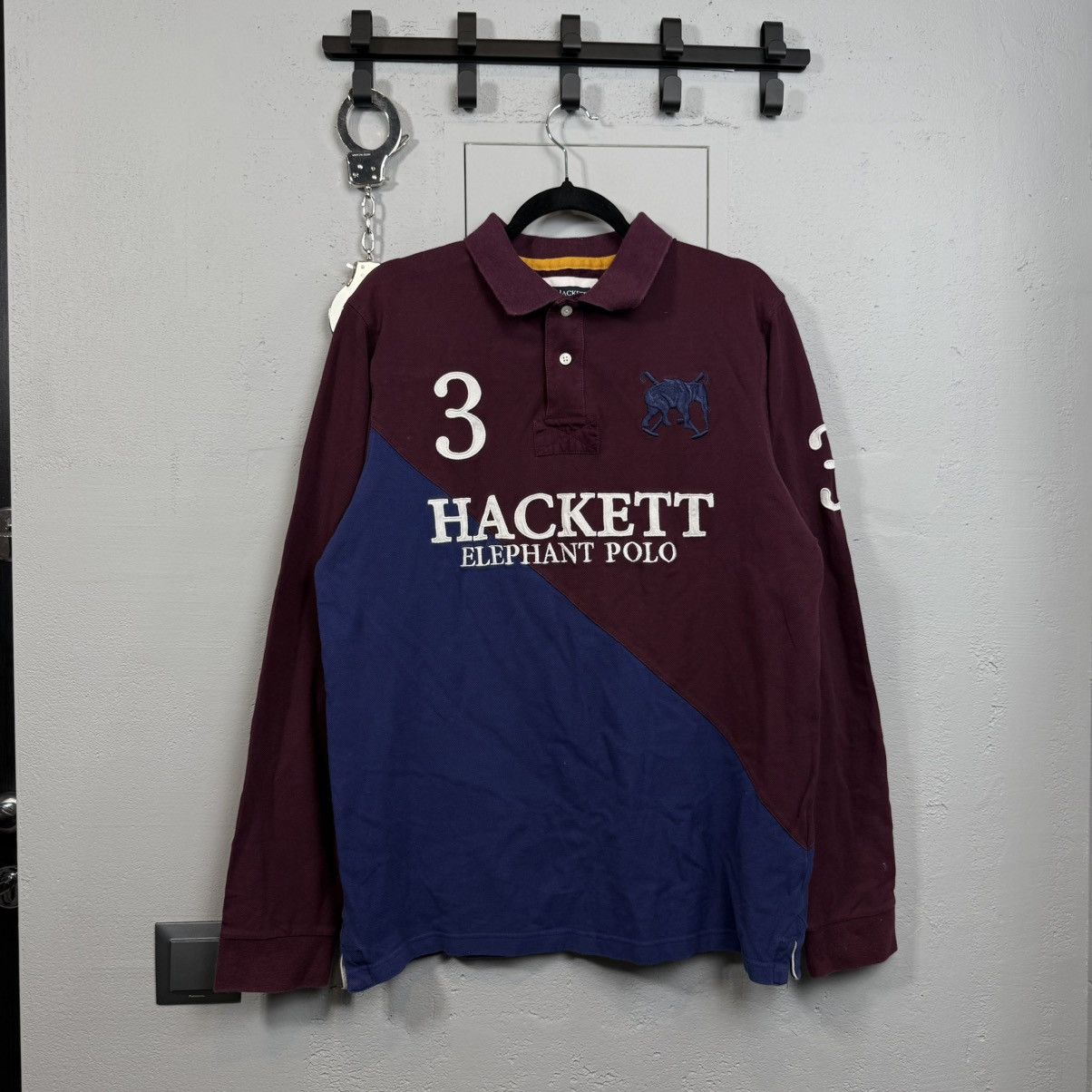 Hackett Vintage Hackett Rygby Long Sleeve Style Ralph Lauren City Size US XL / EU 56 / 4 - 1 Thumbnail