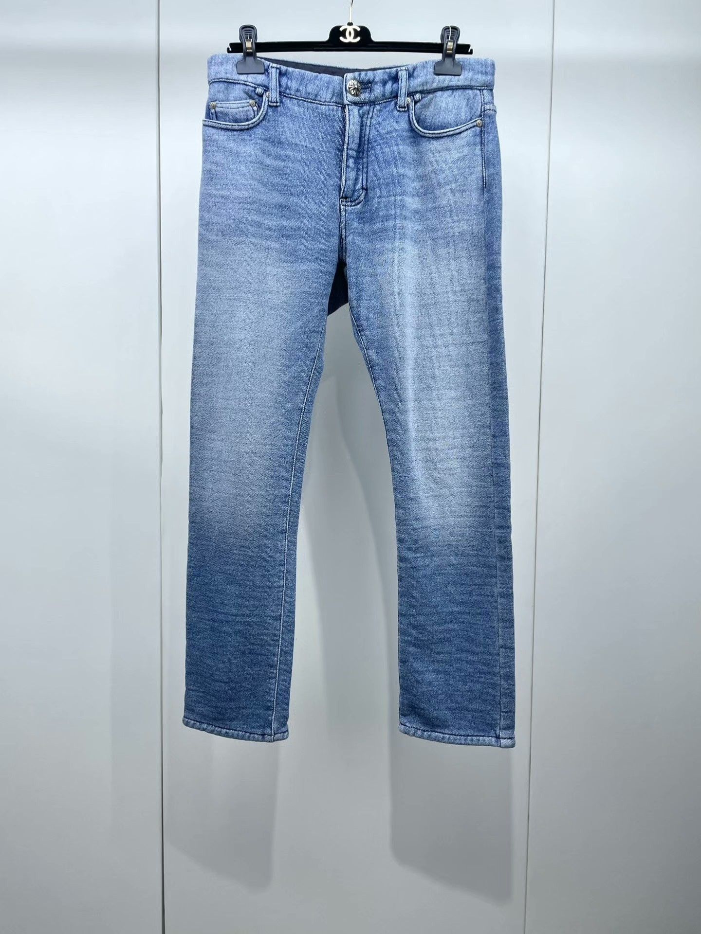 Chrome Hearts Chrome Hearts Blue Jeans Size US 32 / EU 48 - 1 Thumbnail