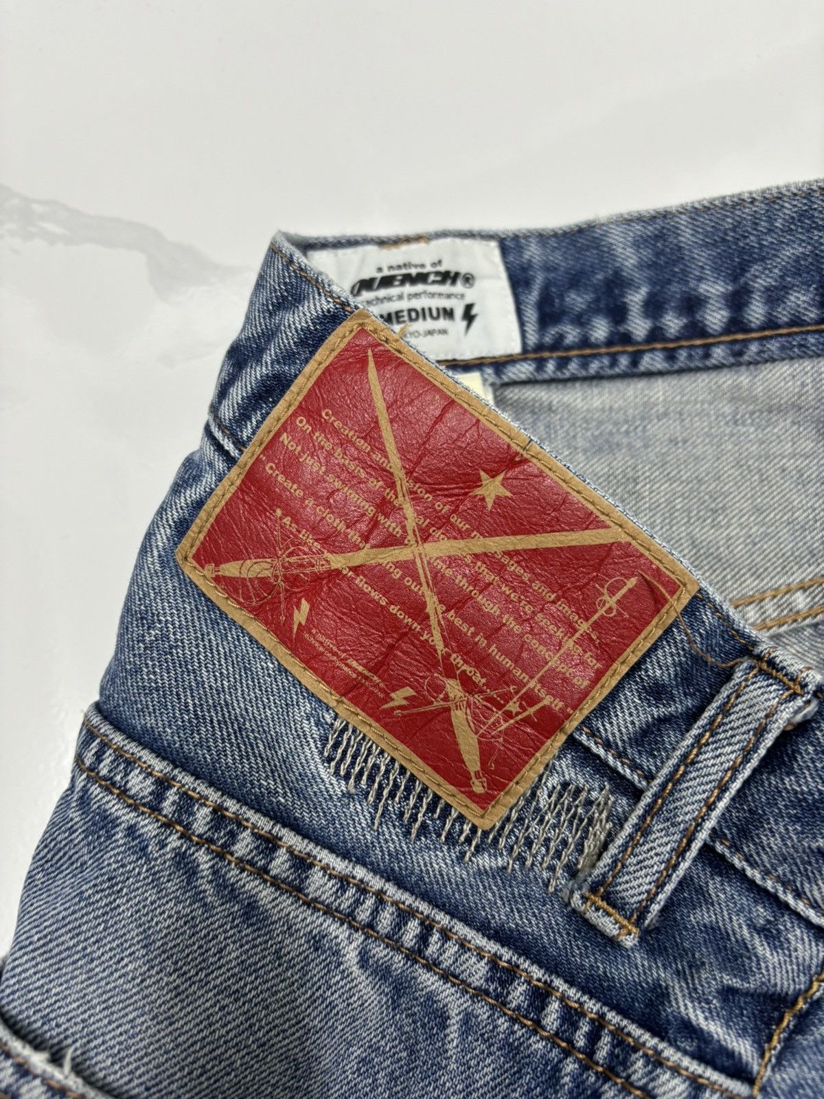 QUENCHLOUD QUENCH JAPAN TECHNICAL DISTRESS PUNK UNDERCOVER DESIGN Size US 32 / EU 48 - 13 Thumbnail