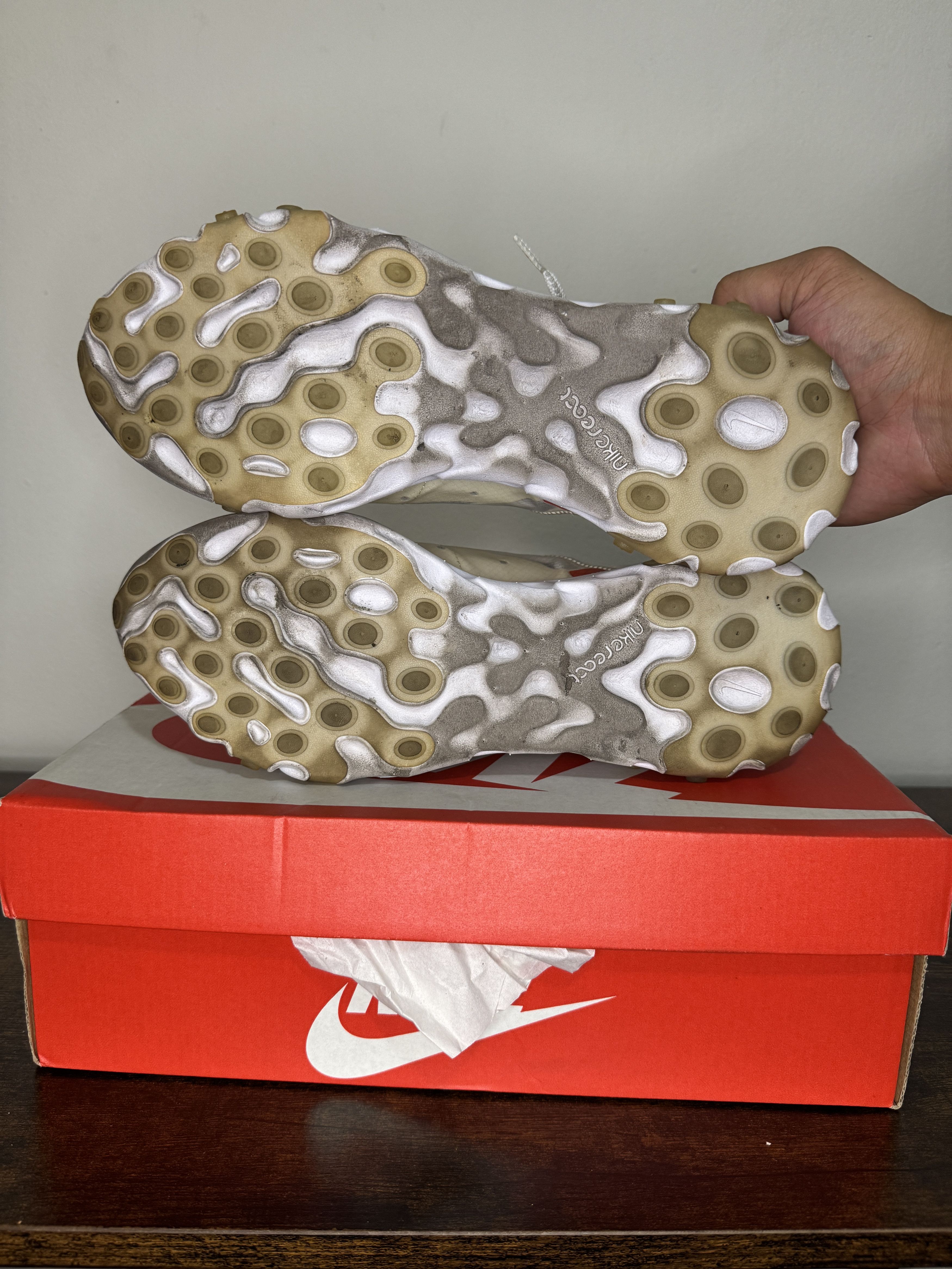 Nike Nike React Element 87 Sail Light Bone Size US 9 / EU 42 - 4 Thumbnail