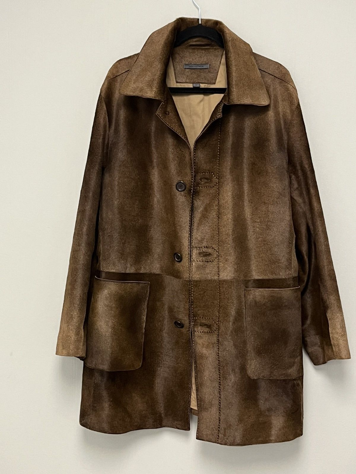 John Varvatos Calf Hair Coat. Size EU 52 USA 42 Size US L / EU 52-54 / 3 - 16 Thumbnail