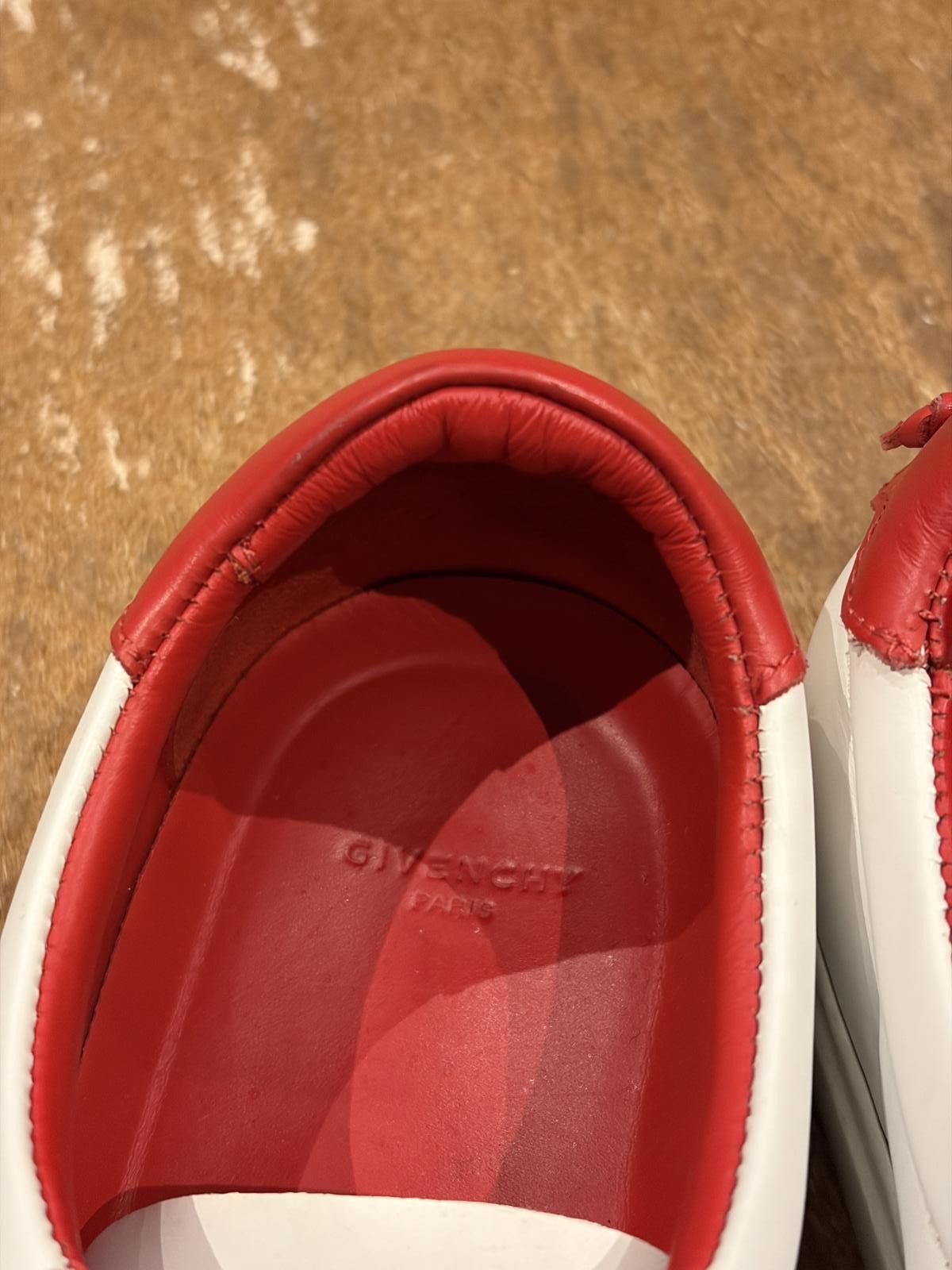 Givenchy Givenchy Urban Street Sneakers in White and Red Size US 8 / EU 41 - 7 Thumbnail