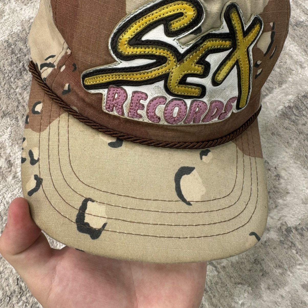 Chrome Hearts Matty boy sex records camo leather patch gunslinger hat Size ONE SIZE - 7 Thumbnail