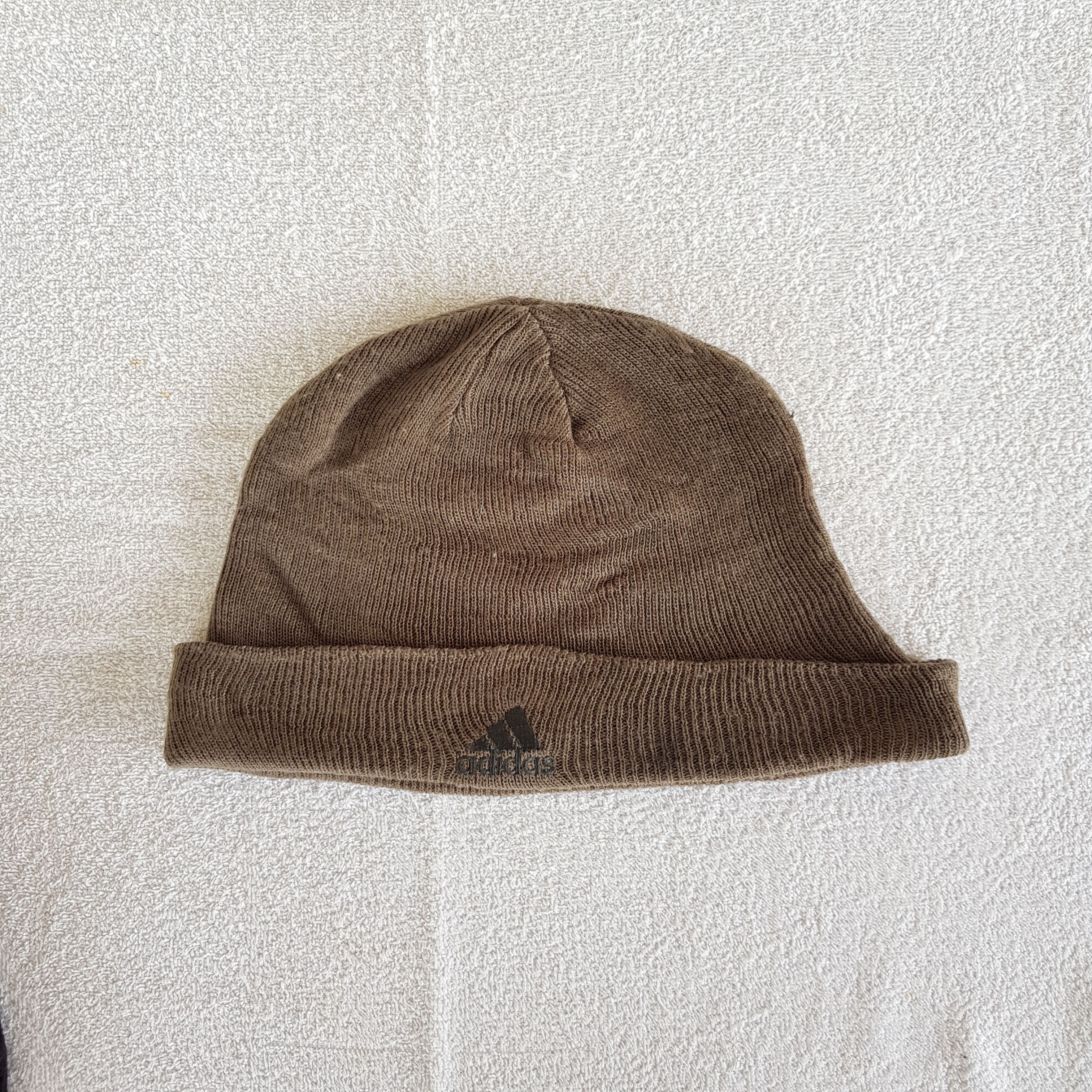 Adidas Vintage Adidas Beanie 90s Adidas Ribbed Knit Snow Caps Hats Size ONE SIZE - 5 Thumbnail