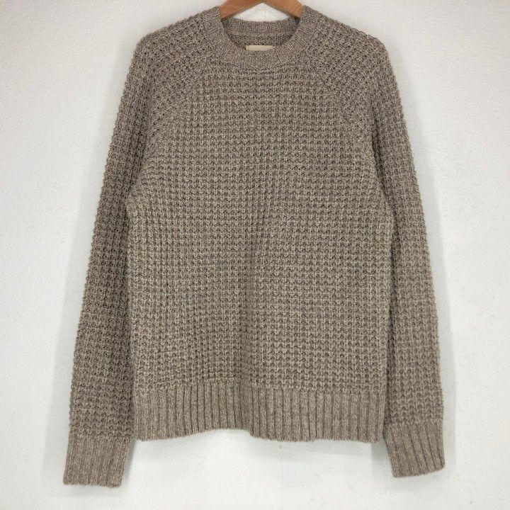 Taylor Stitch Fisherman Sweater in Natural Waffle Size US S / EU 44-46 / 1 - 1 Thumbnail