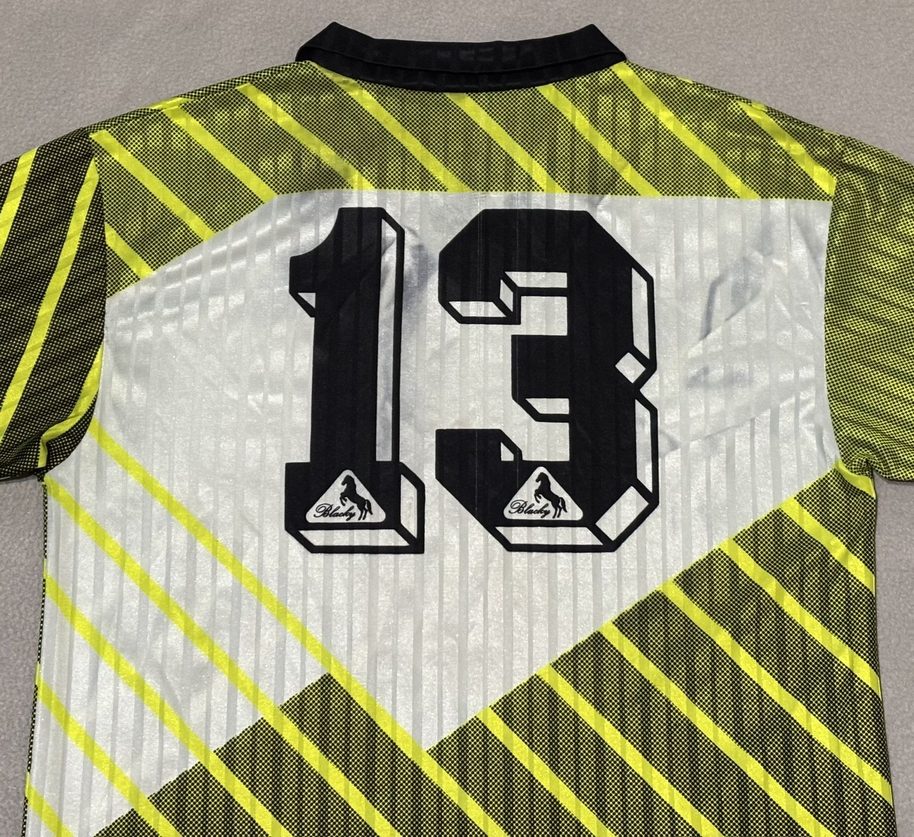 Vintage Blacky #13 Switzerland Football Shirt Size L Size US L / EU 52-54 / 3 - 13 Thumbnail