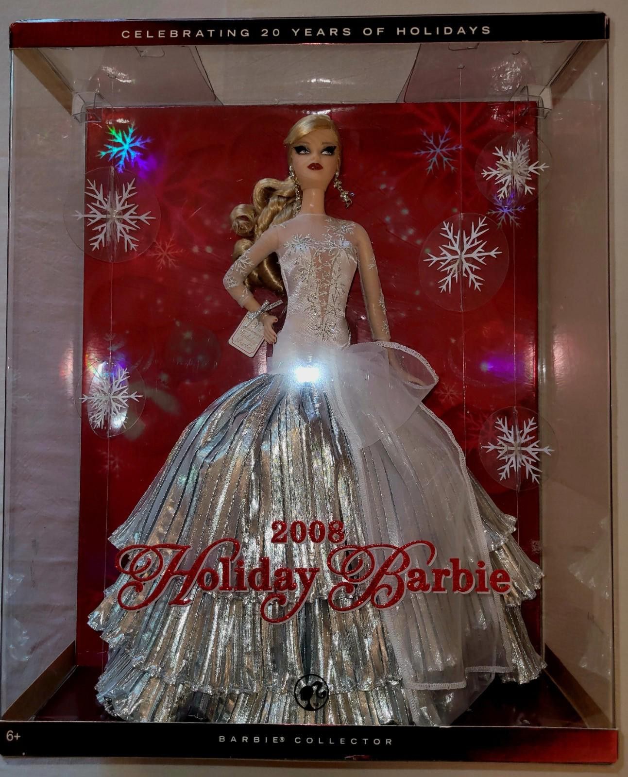 Designer 2008 Holiday Barbie Celebrating 20 Years Of Holidays Size ONE SIZE - 1 Thumbnail