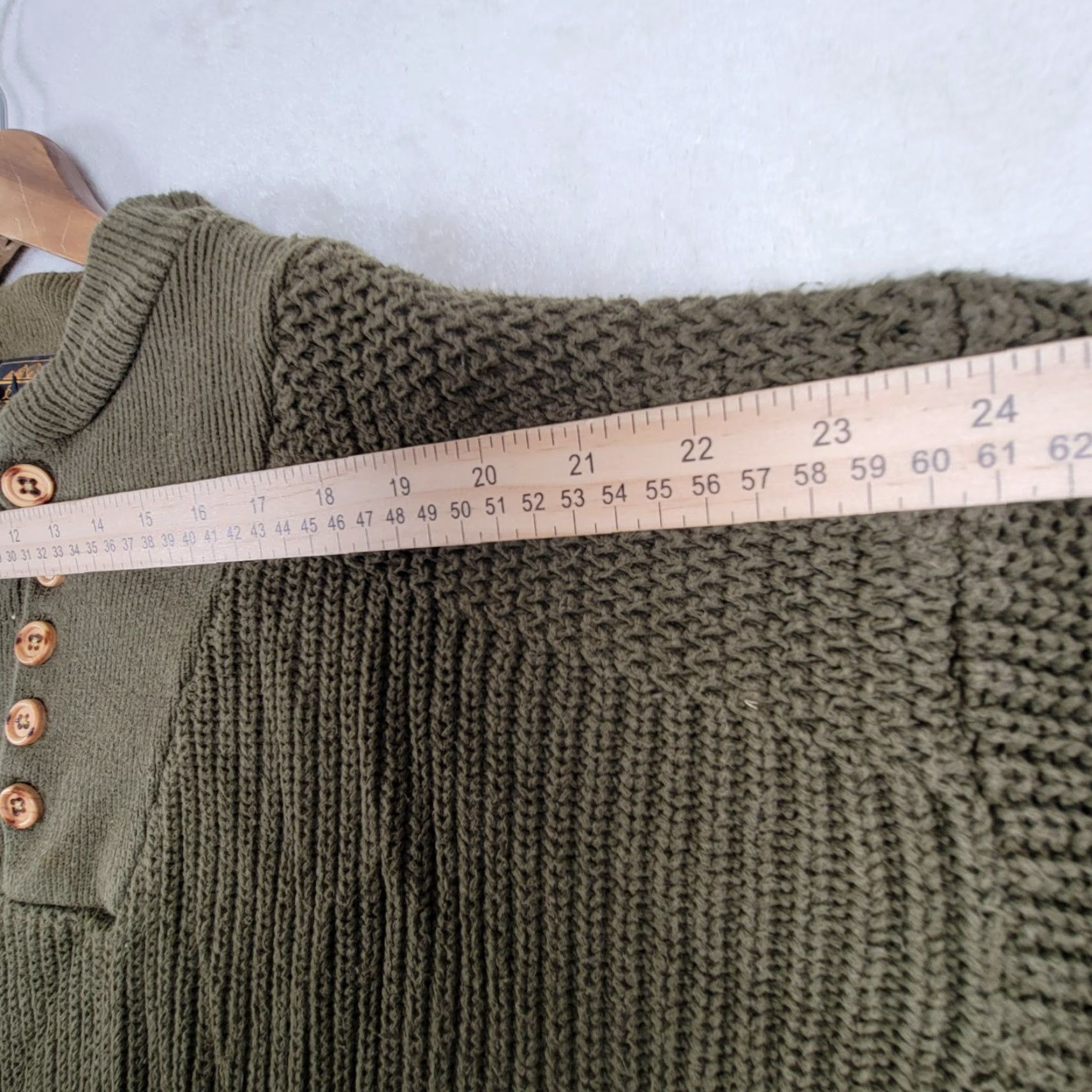 Eddie Bauer VINTAGE Eddie Bauer Fisherman Sweater Men M Green Cable-Knit Pullover 90s Size US M / EU 48-50 / 2 - 6 Thumbnail