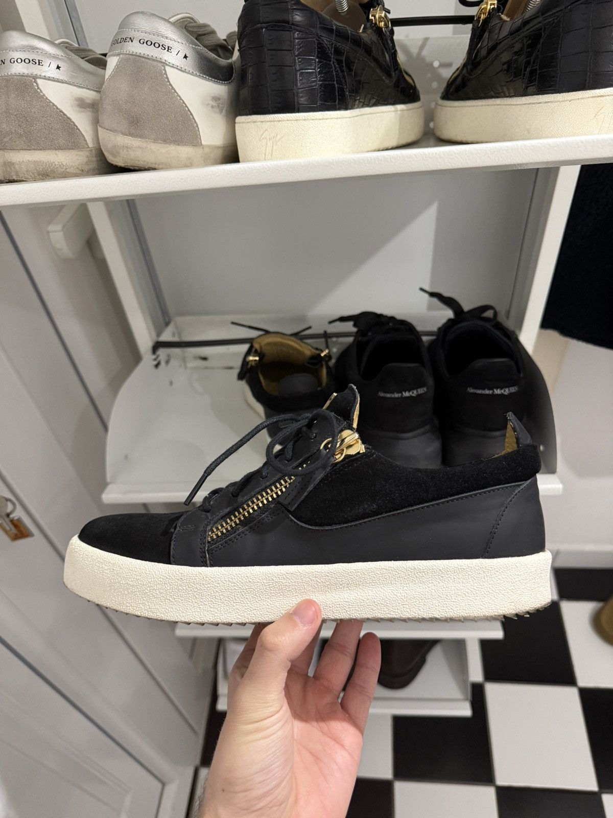 Giuseppe Zanotti Giuseppe Zanotti Frankie Low Top sneakers Size US 8.5 / EU 41-42 - 6 Thumbnail