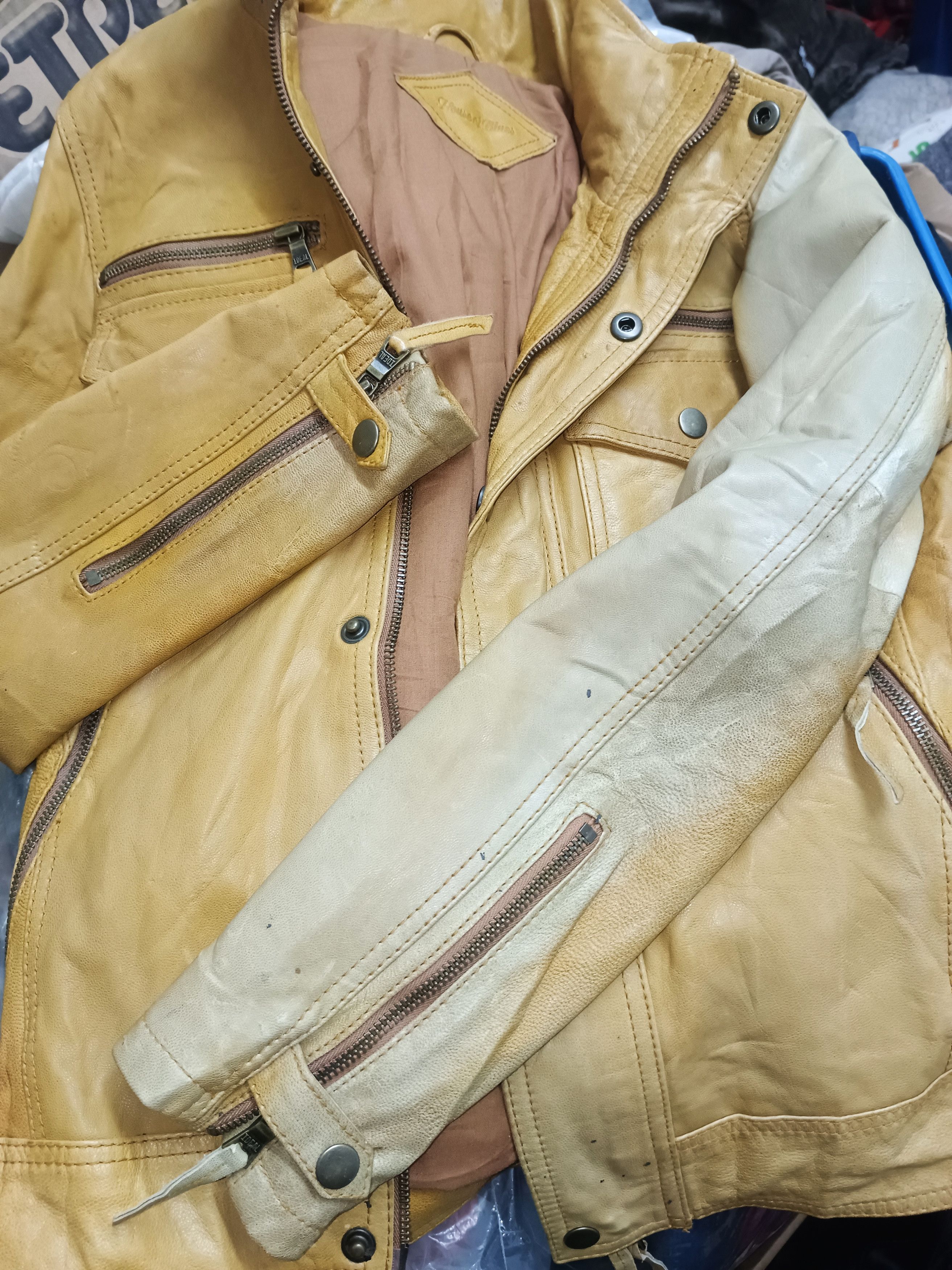 14th Addiction × If Six Was Nine × Japanese Brand Vintage Distressed Leather biker Jacket House Of Blues Size US M / EU 48-50 / 2 - 5 Thumbnail