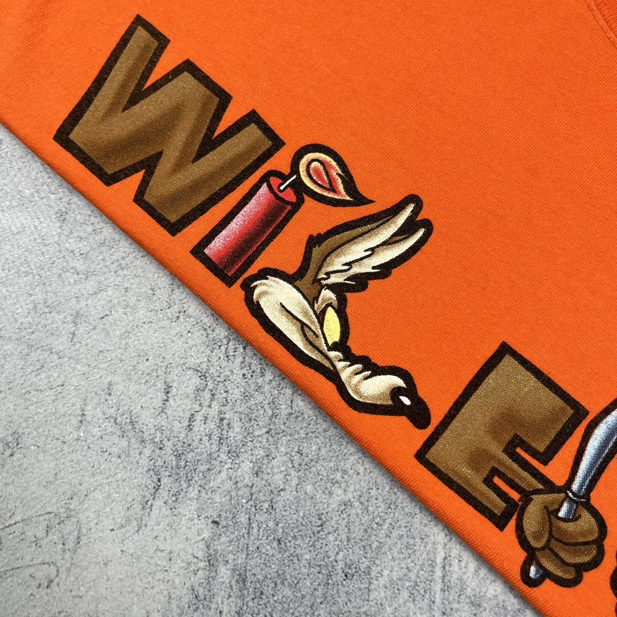 Warner Bros Vintage Wile E Coyote cartoon humor tee 1998 Size US S / EU 44-46 / 1 - 18 Thumbnail