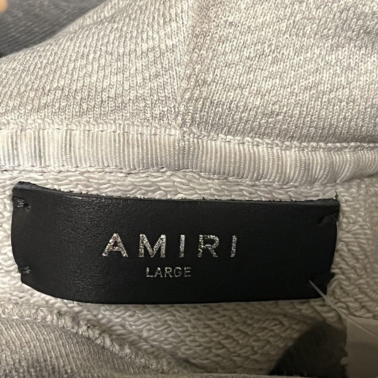 Amiri Amiri Hoodie Grey TGCW flames Size US L / EU 52-54 / 3 - 12 Thumbnail