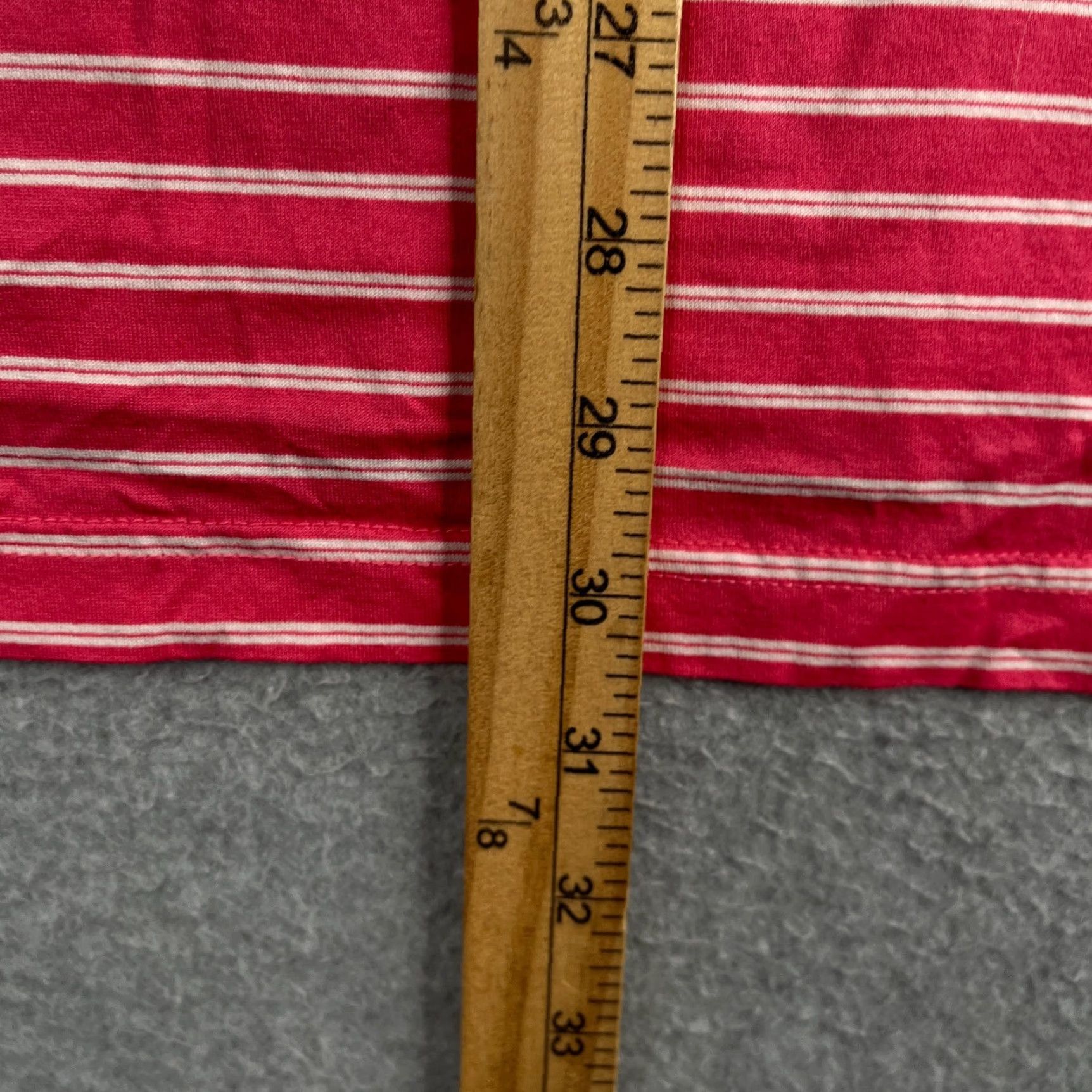 Peter Millar Peter Millar Polo Shirt Large Pink White Striped Casual Golf Mens Size US L / EU 52-54 / 3 - 8 Thumbnail