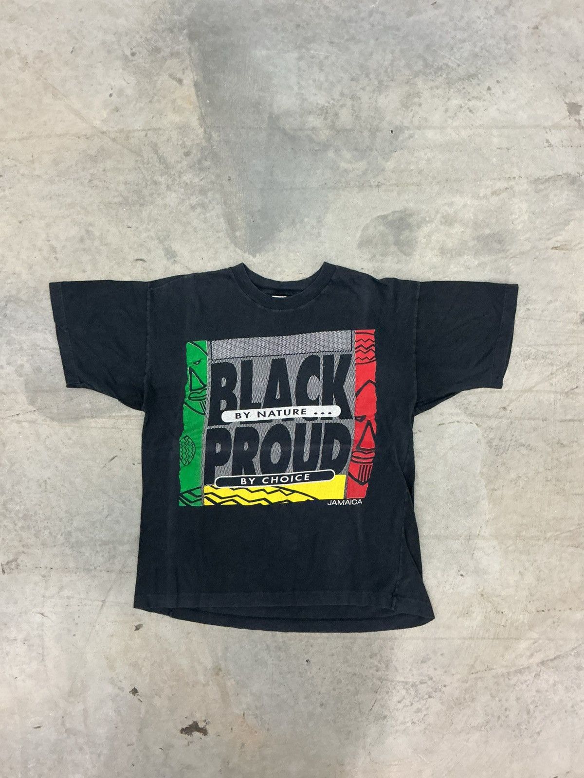 Vintage Vintage 90’s Jamaica Single Stitch T-Shirt Size US L / EU 52-54 / 3 - 1 Thumbnail