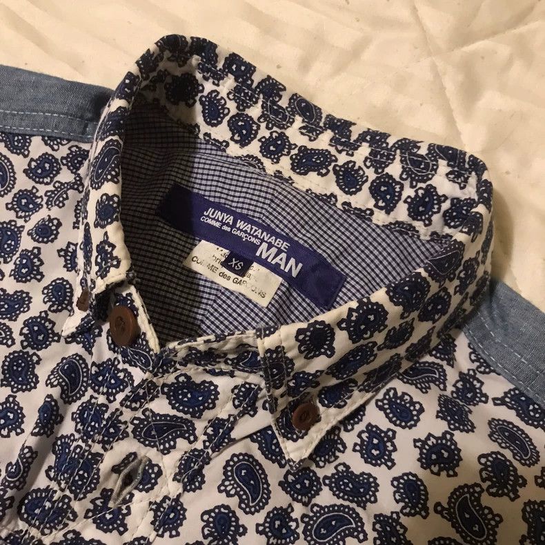 Junya Watanabe Junya watanabe Cashew flower collage shirt Size US XS / EU 42 / 0 - 3 Thumbnail