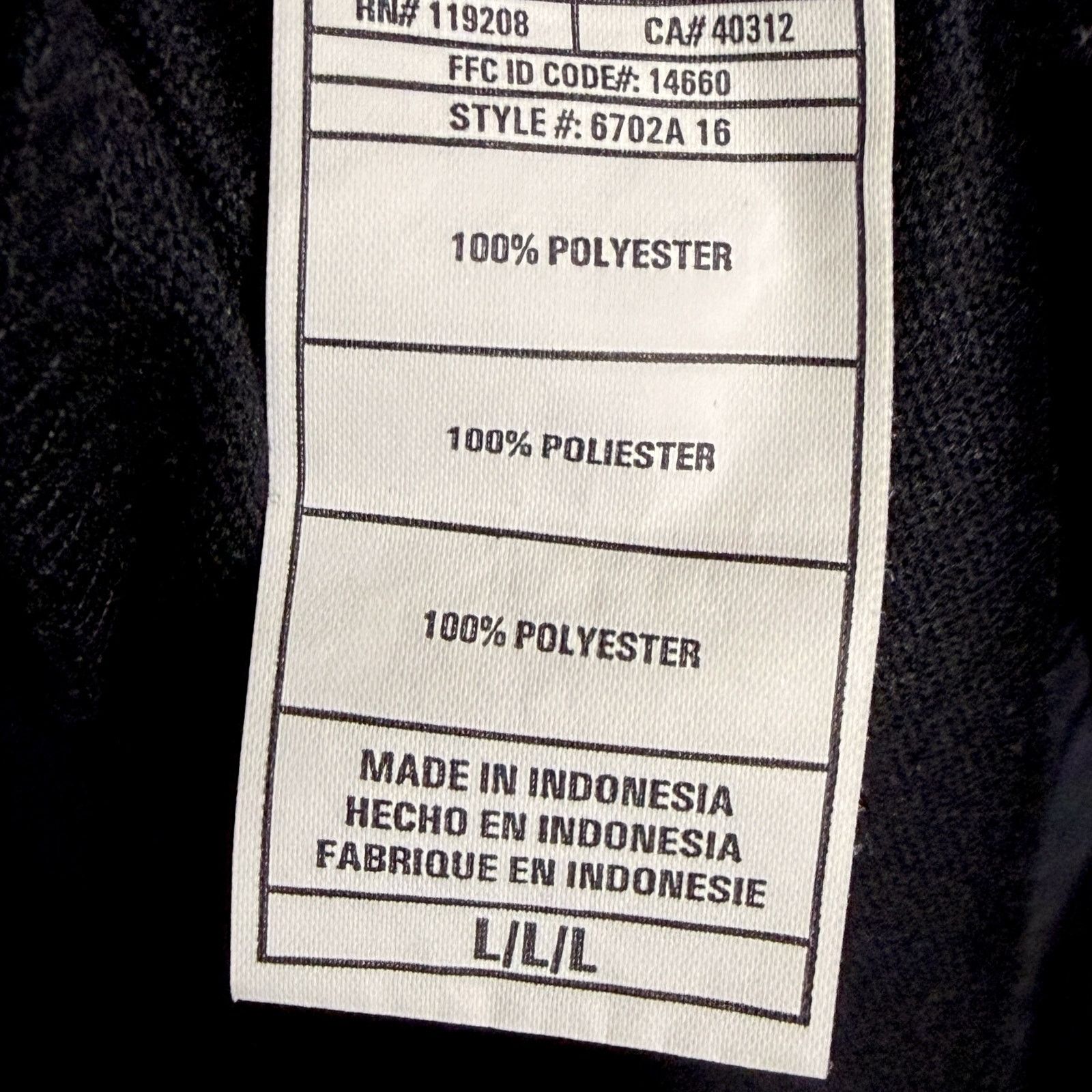 Adidas Adidas Climalite Reese's Senior Bowl 1/4 Zip Black Jacket Size US L / EU 52-54 / 3 - 8 Thumbnail