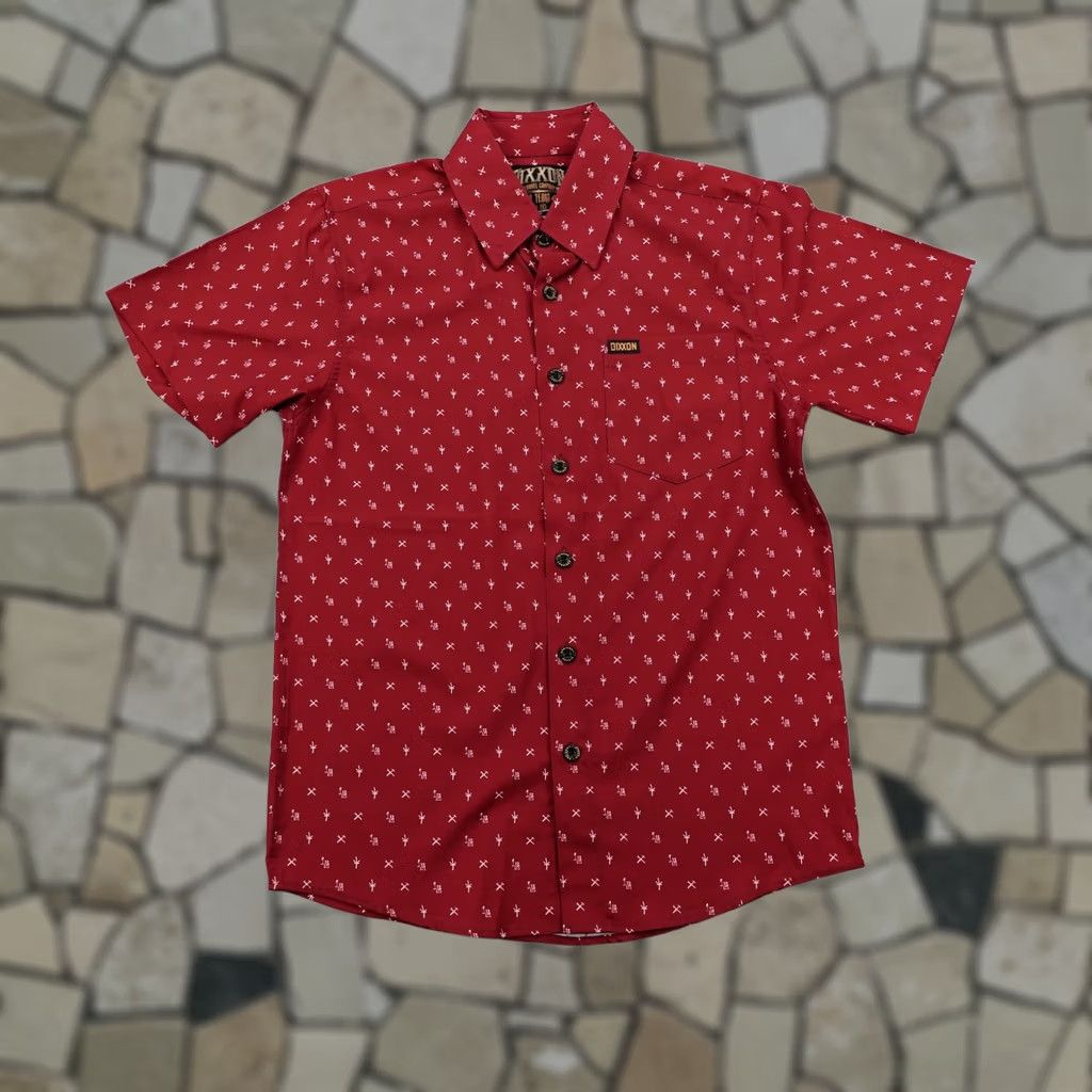 Vintage Dixxon Shirt Mens XS Red Lowrider Cars Button Up Performance Party Size US XS / EU 42 / 0 - 1 Thumbnail