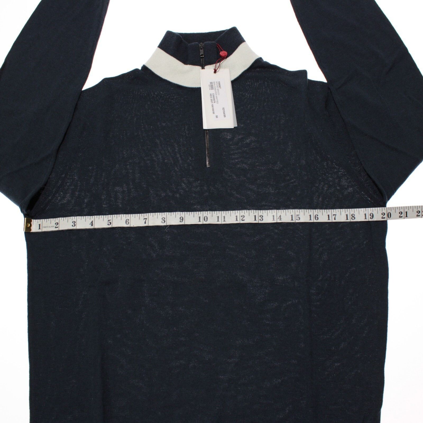 Luciano Barbera Luciano Barbera Sweater Size US M in Blue Size US M / EU 48-50 / 2 - 4 Thumbnail
