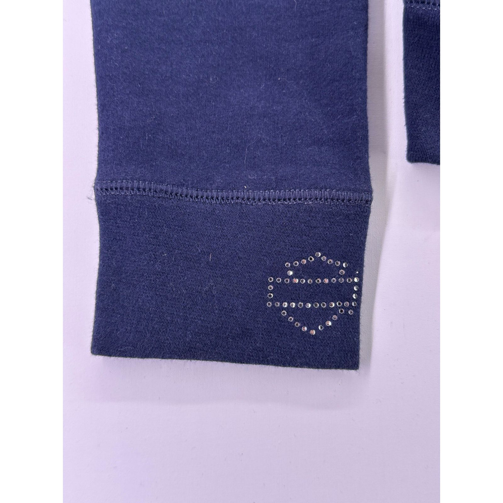 Harley Davidson Harley Davidson Twin Cities Lakeville Navy Zipup Hoodie 2012 Size M / US 6-8 / IT 42-44 - 2 Thumbnail